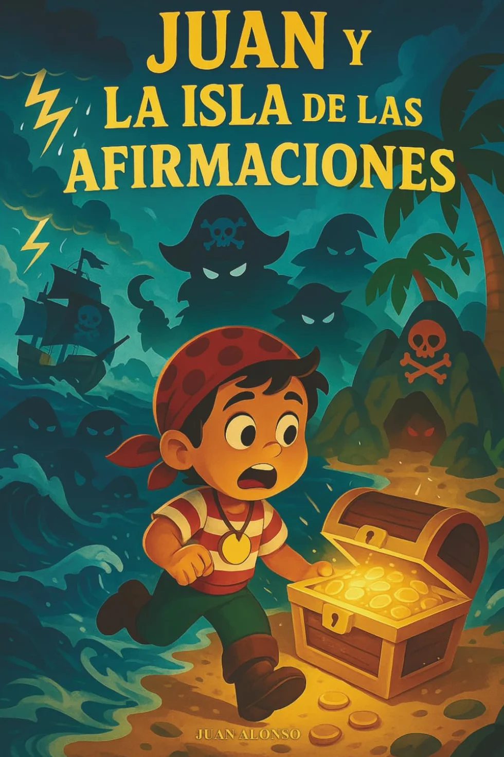 El Pirata Juan y la Isla de las Afirmaciones: Un cuento terapéutico para desarrollar amor propio, confianza y pensamiento positivo.