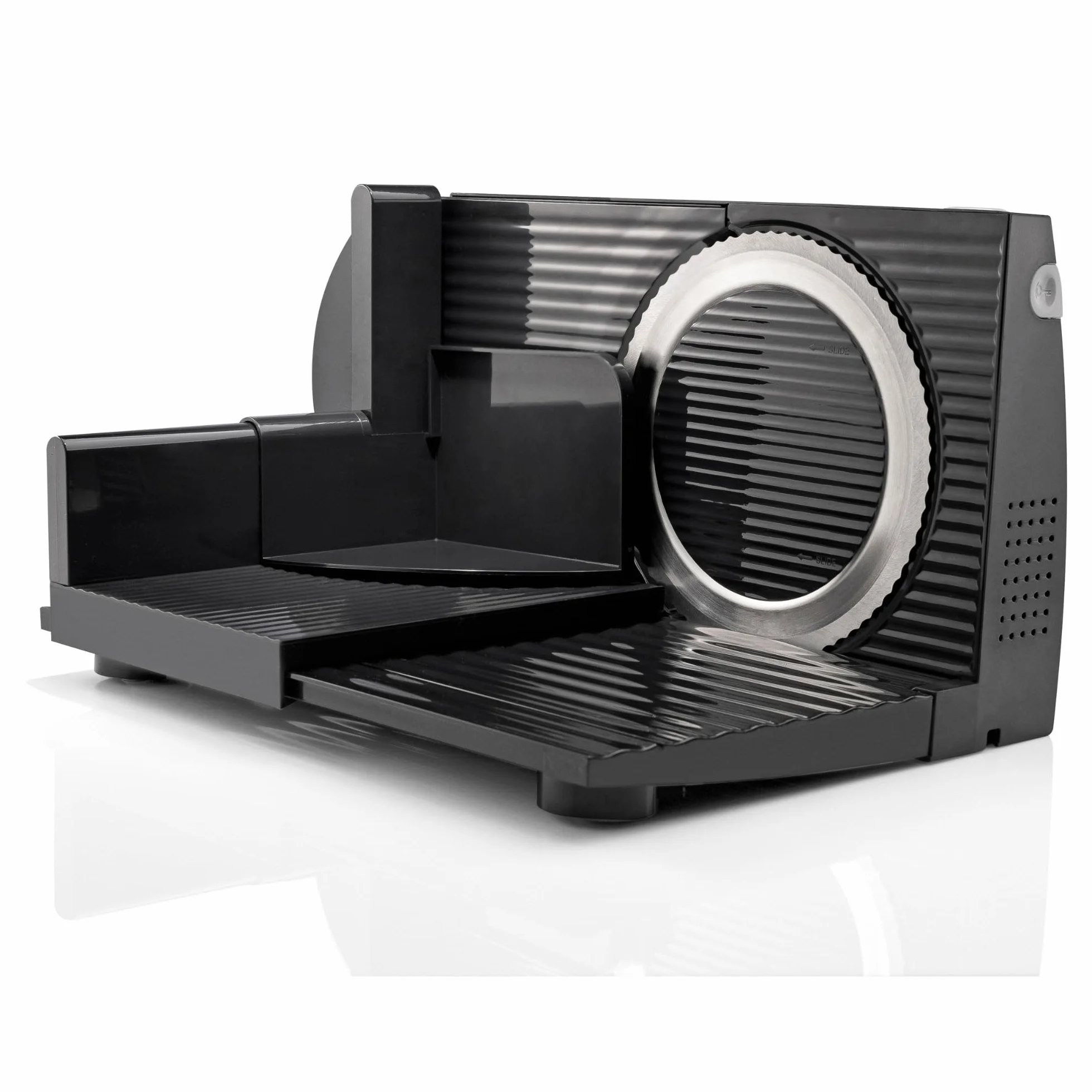 EUREL RS42 uniwersalna krajalnica elektryczna, ostrze ze stali nierdzewnej Ø 170 mm, 100 W