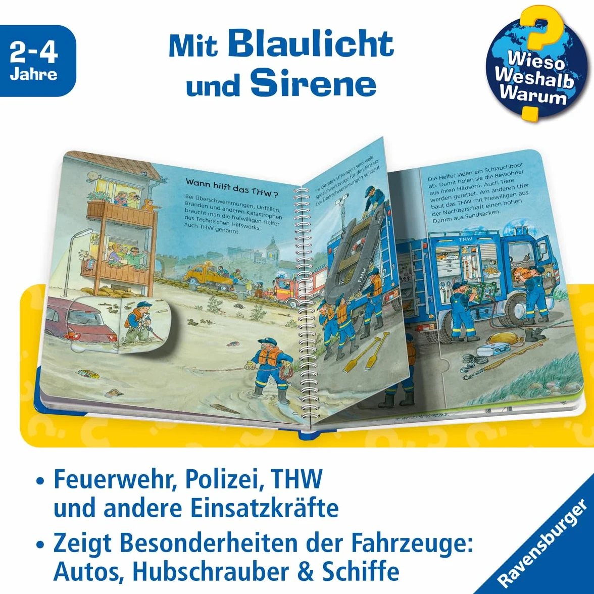 Wieso? Weshalb? Warum? junior, Band 23: Die Rettungsfahrzeuge