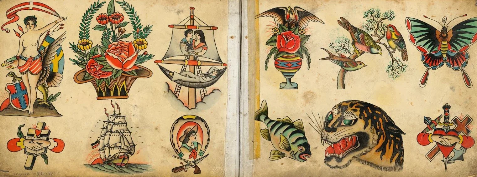 Christian Warlich: Tattoo Flash Book