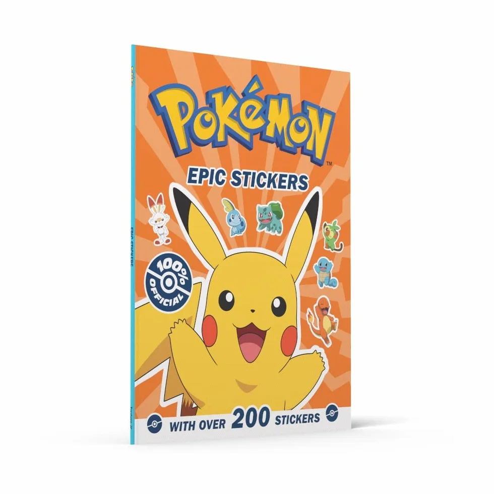 Pokemon Epic Stickers Sticker Activity for Pokemon Fans