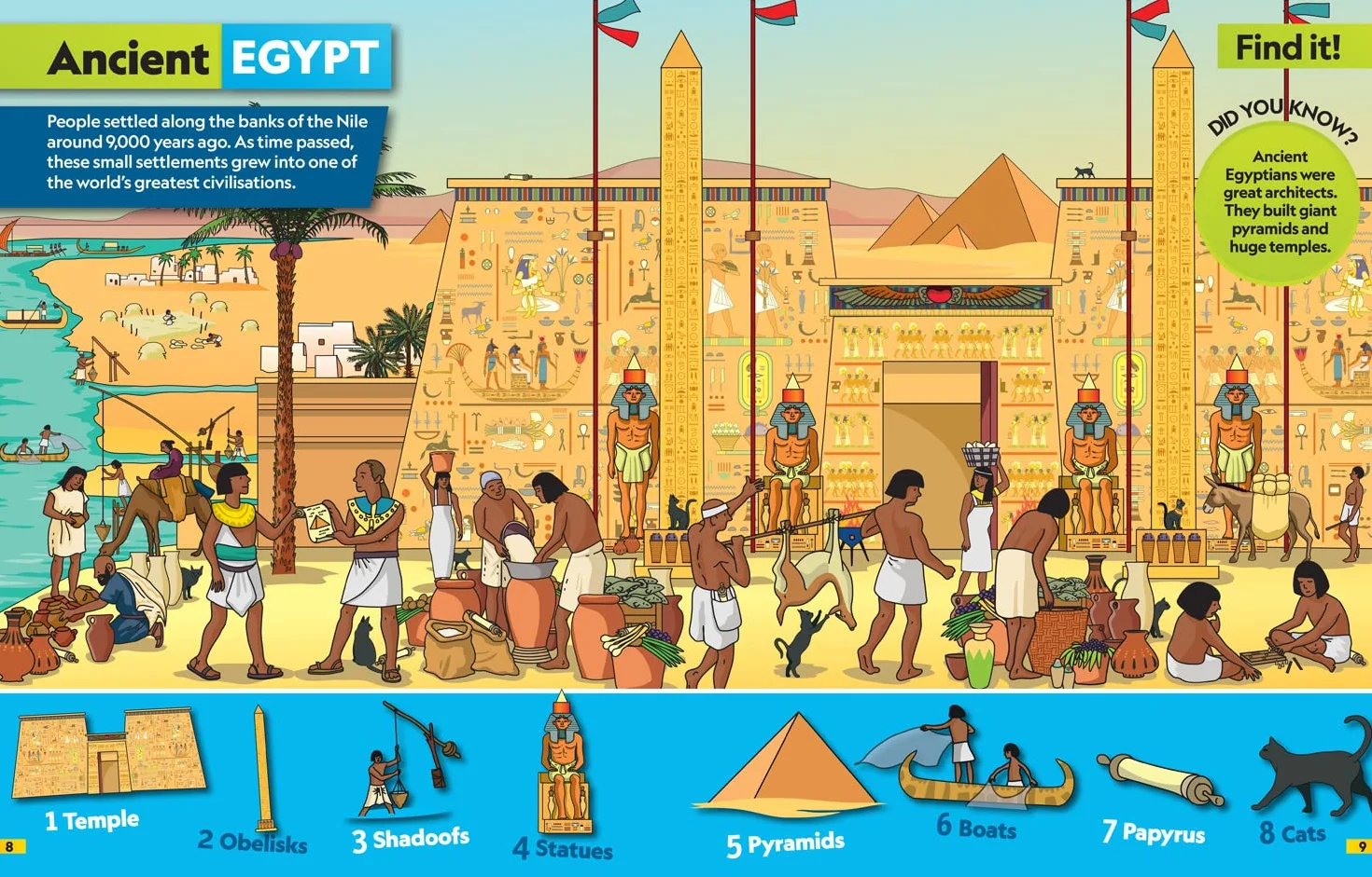 History Find it! Explore it!: More than 250 Things to Find, Facts and Photos