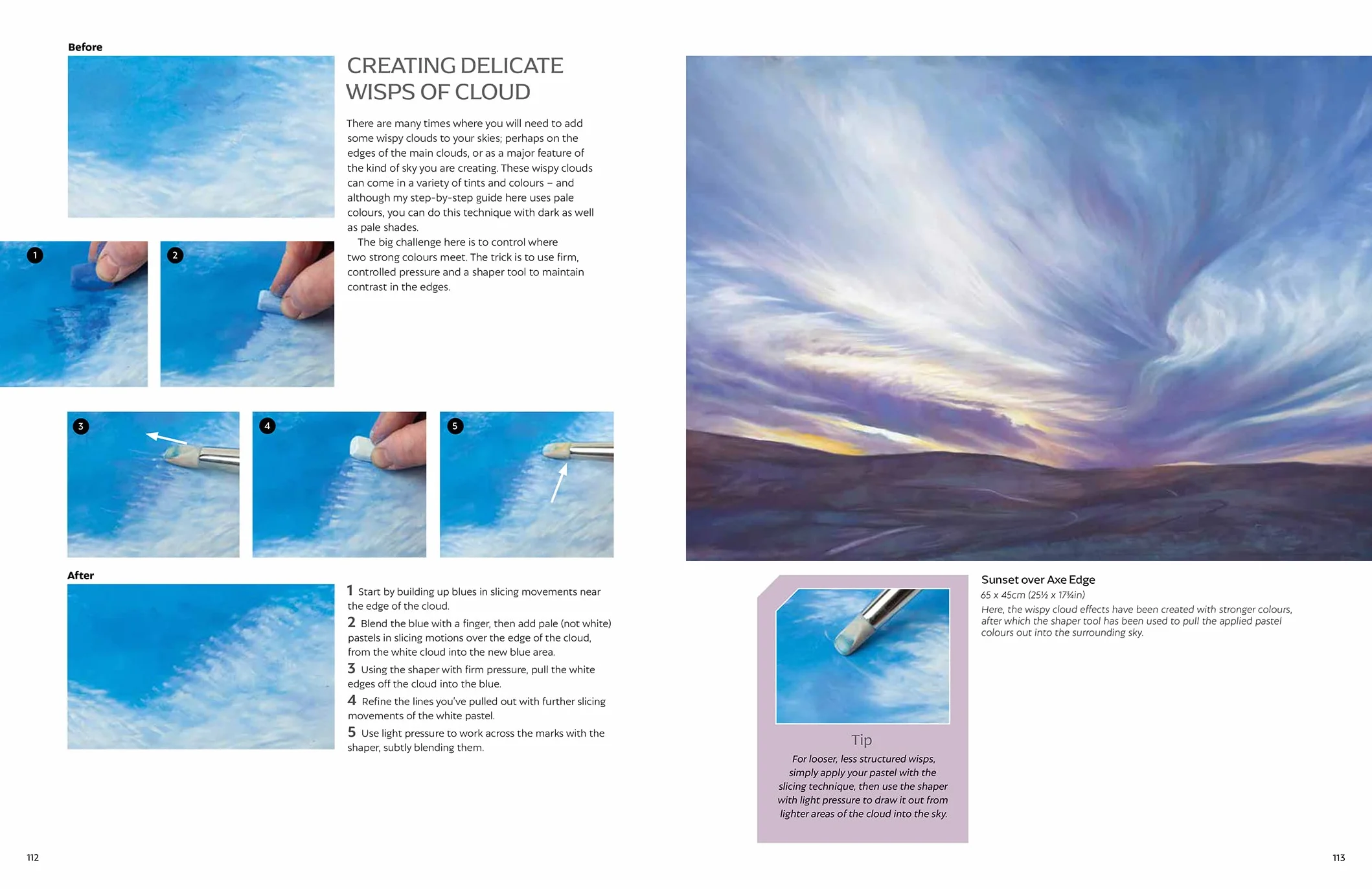 Painting Skies in Pastel: Creating Dramatic Clouds and Atmospheric Skyscapes