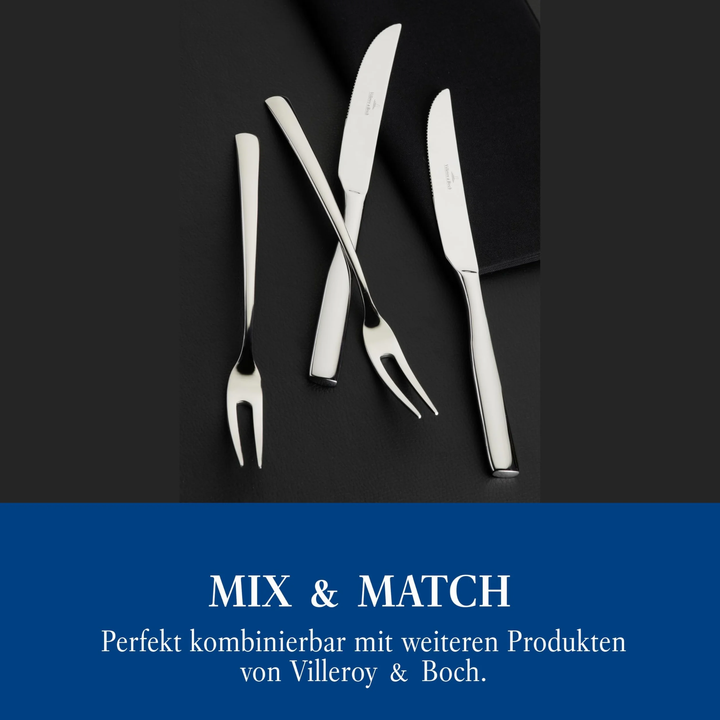 Villeroy & Boch Piemont 225 mm 6-częściowy zestaw noży do steków