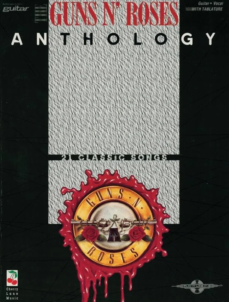 The guns n' roses anthology guitare