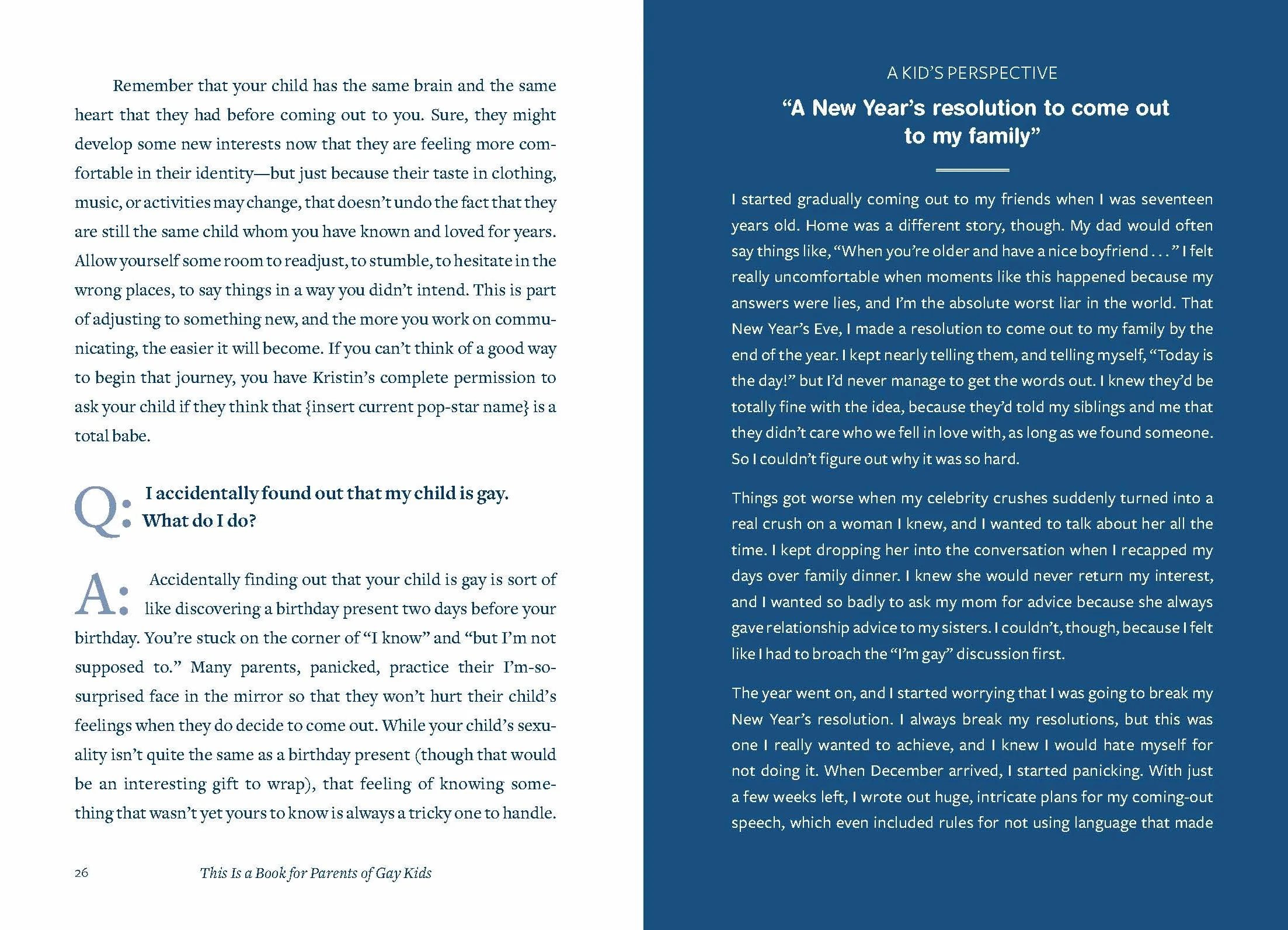 This Is a Book for Parents of Gay Kids: A Question & Answer Guide to Everyday Life