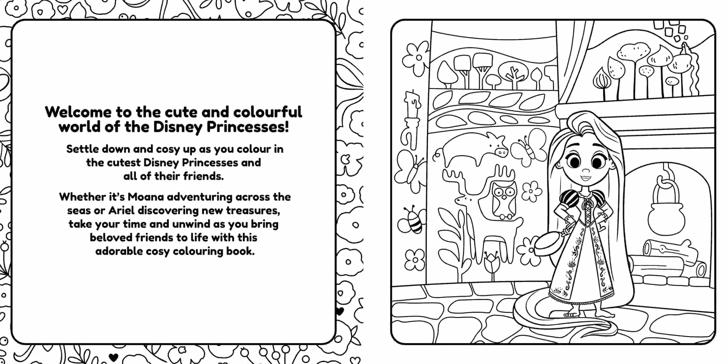 Disney Princess: Cosy Colouring