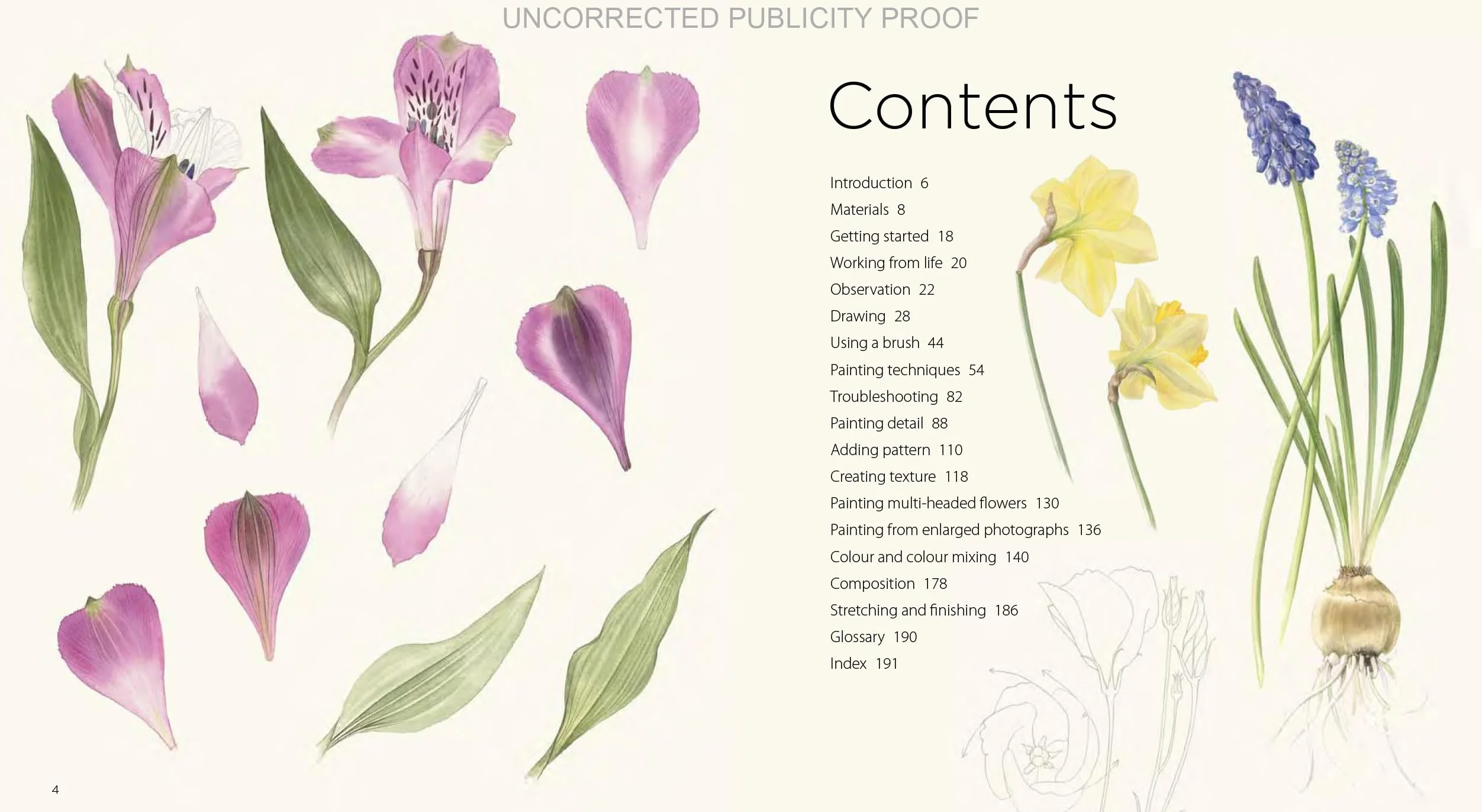 Billy Showell's Botanical Painting in Watercolour