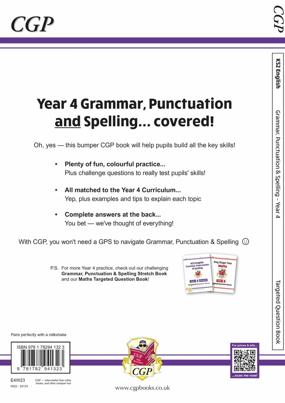 KS2 English Year 4 Grammar, Punctuation & Spelling Targeted Question Book (with Answers)