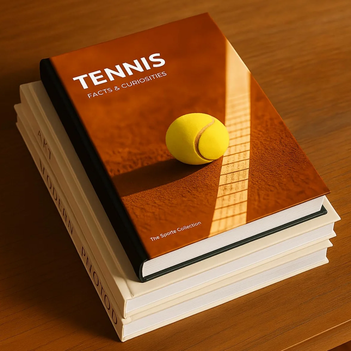 Tennis Facts & Curiosities: A Large Hardcover Tennis Coffee Table Book Celebrating the Beauty, History, and Details of the Game
