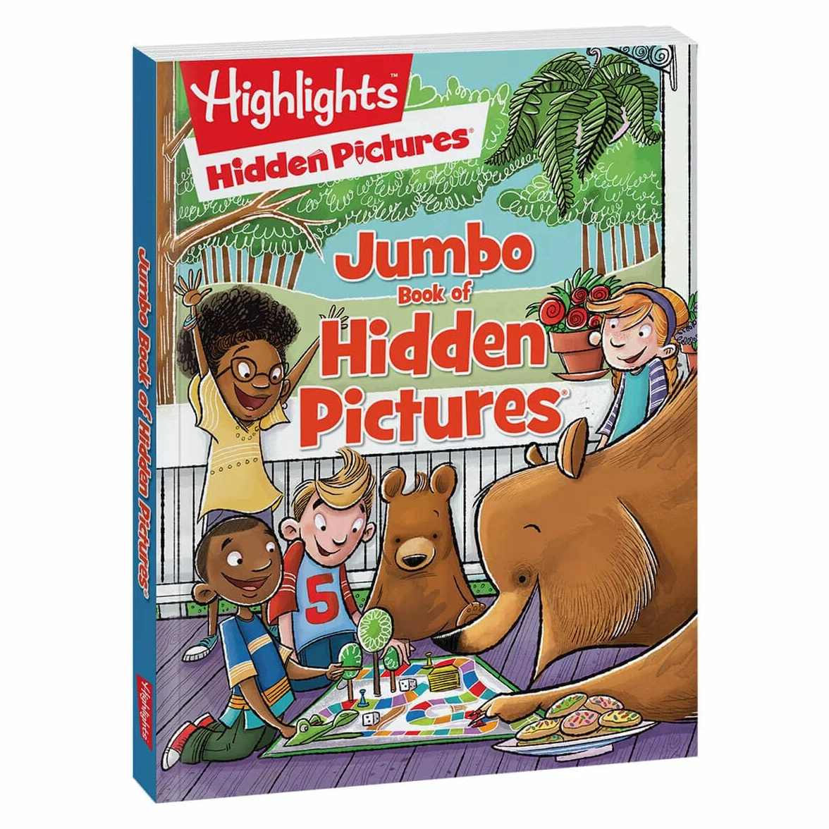 Jumbo Book of Hidden Pictures: Jumbo Activity Book, 200+ Seek-and-Find Puzzles, Classic Black and White Hidden Pictures Puzzles, Highlights Puzzle Book for Kids