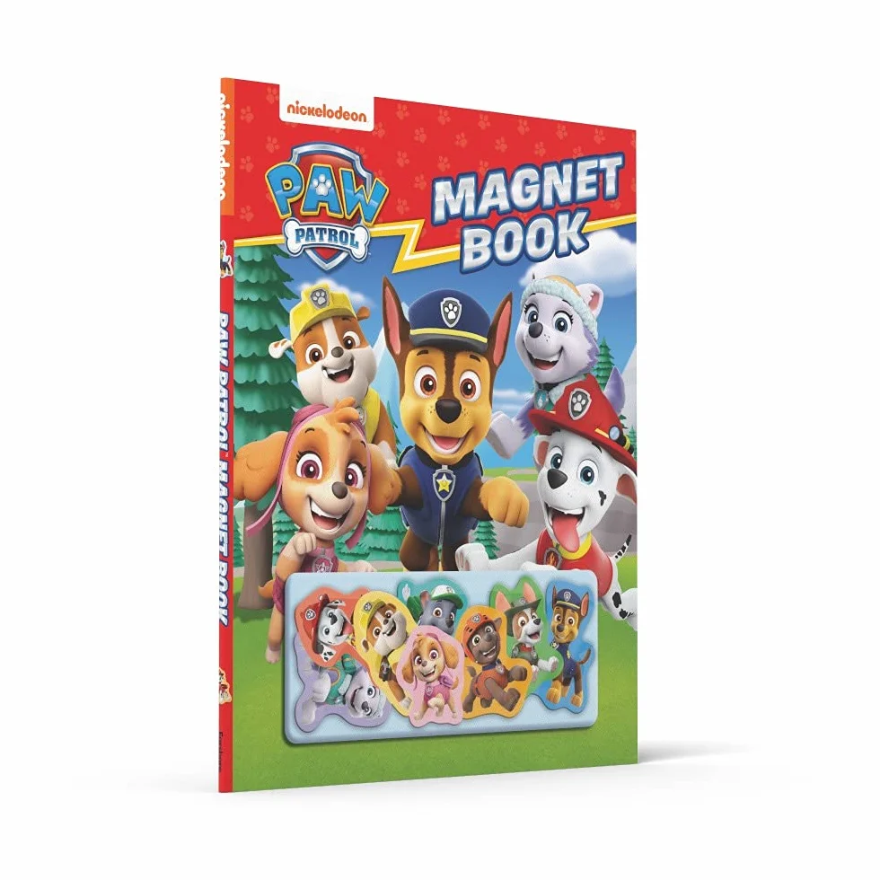 Paw Patrol Magnet Book: With 8 magnets! A fun illustrated play book for children aged 3, 4, 5 based on the Nickelodeon TV Series
