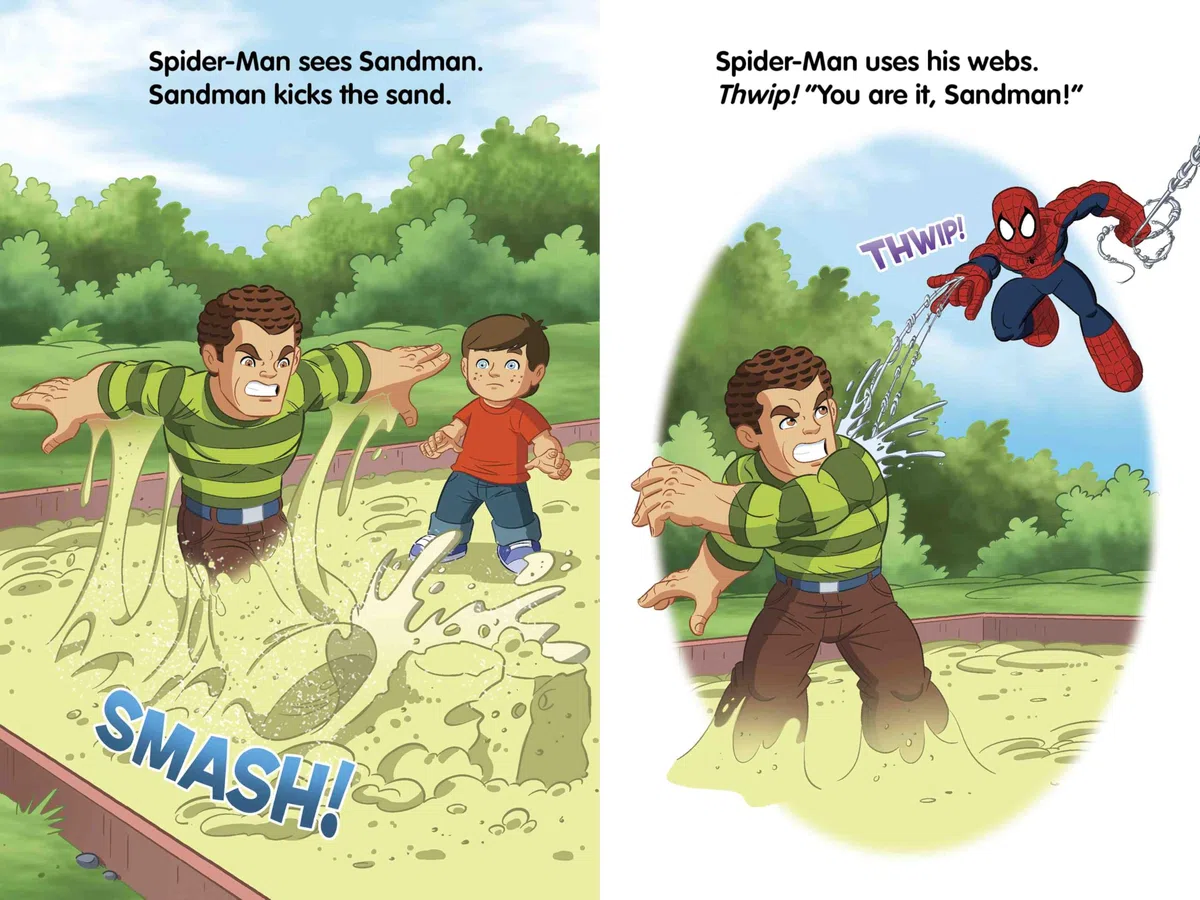 World of Reading: Super Hero Adventures: Thwip! You Are It!: Level Pre-1