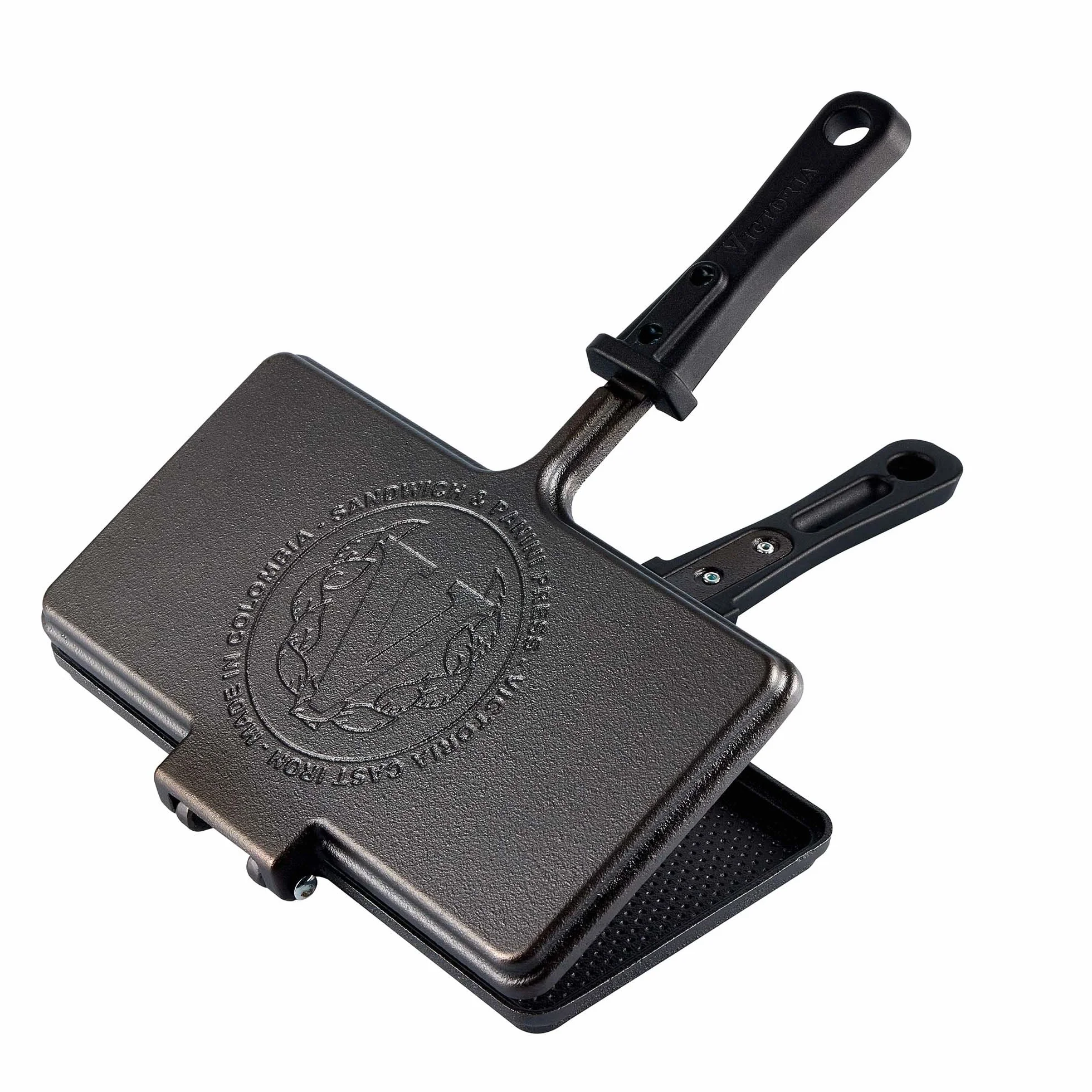VICTORIA Opiekacz do kanapek żeliwny 27 x 14 cm, toster Panini Maker