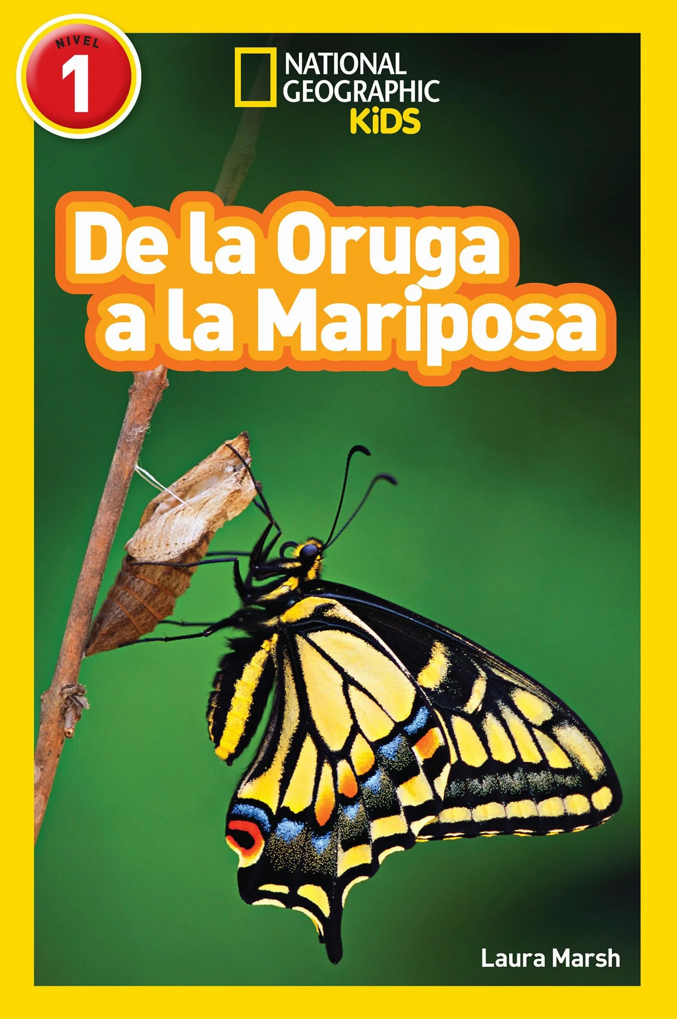 National Geographic Readers: De la Oruga a la Mariposa (Caterpillar to Butterfly)