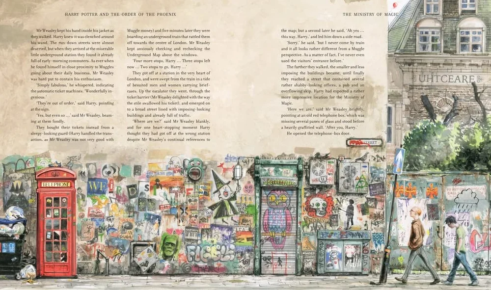 Harry Potter and the Order of the Phoenix: Illustrated Edition