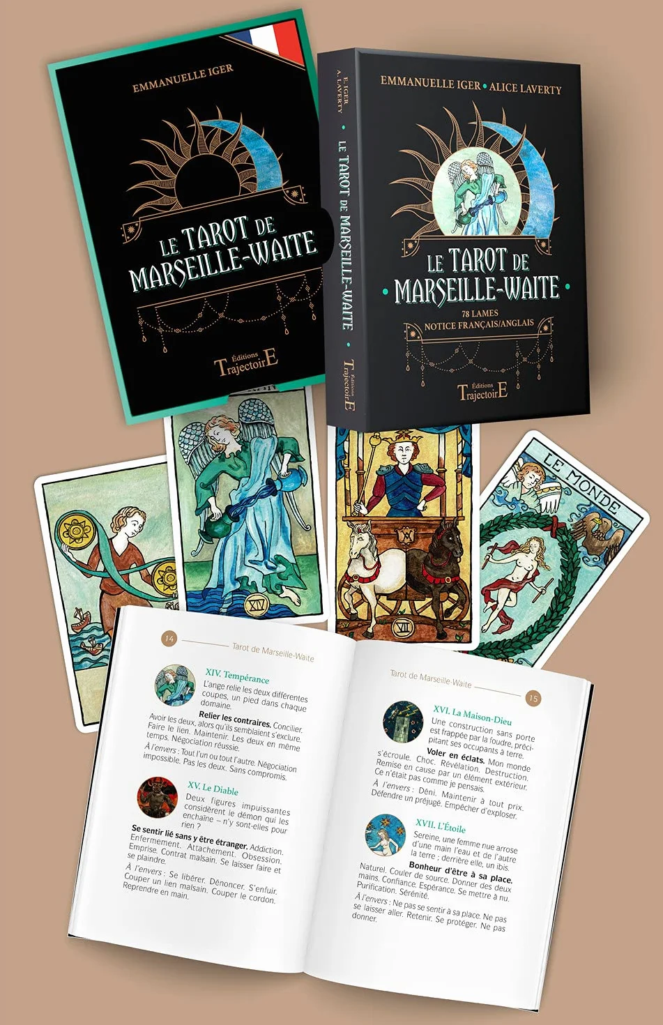 Le Tarot de Marseille-Waite: 78 lames