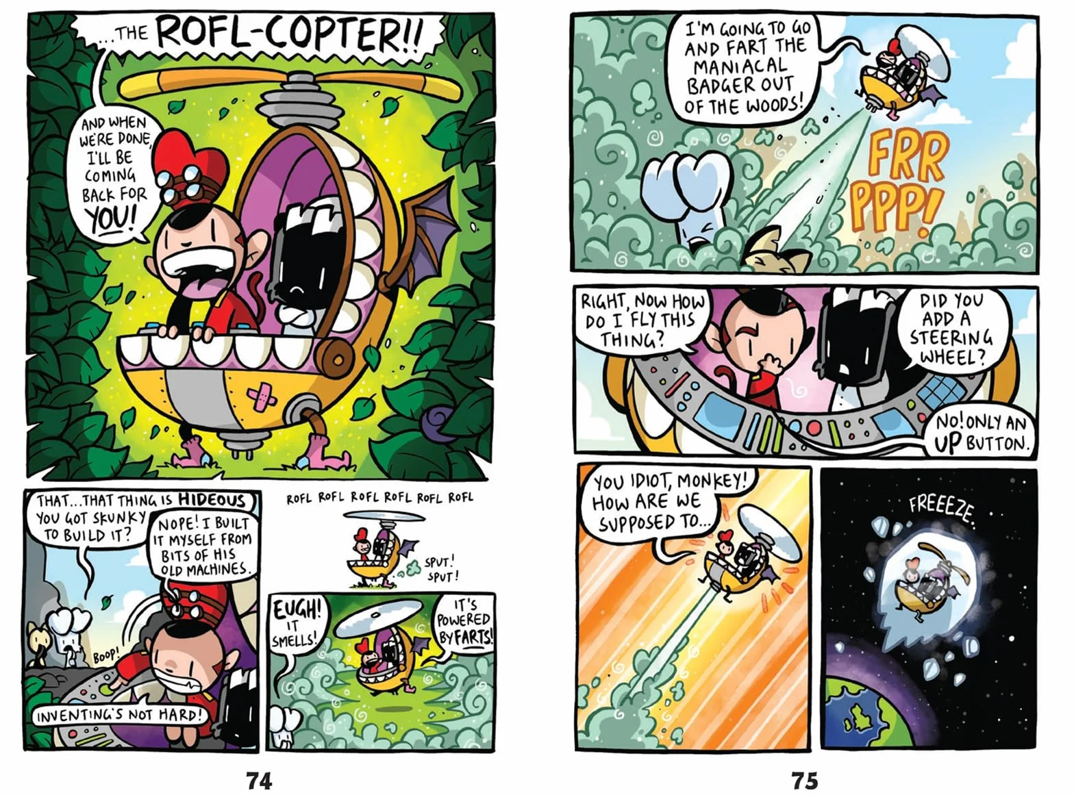 Bunny vs Monkey: Rise of the Maniacal Badger (from the multi-million-selling creative genius Jamie Smart): (a Phoenix Comic Book, from the multi-million-selling creative genius Jamie Smart): 5