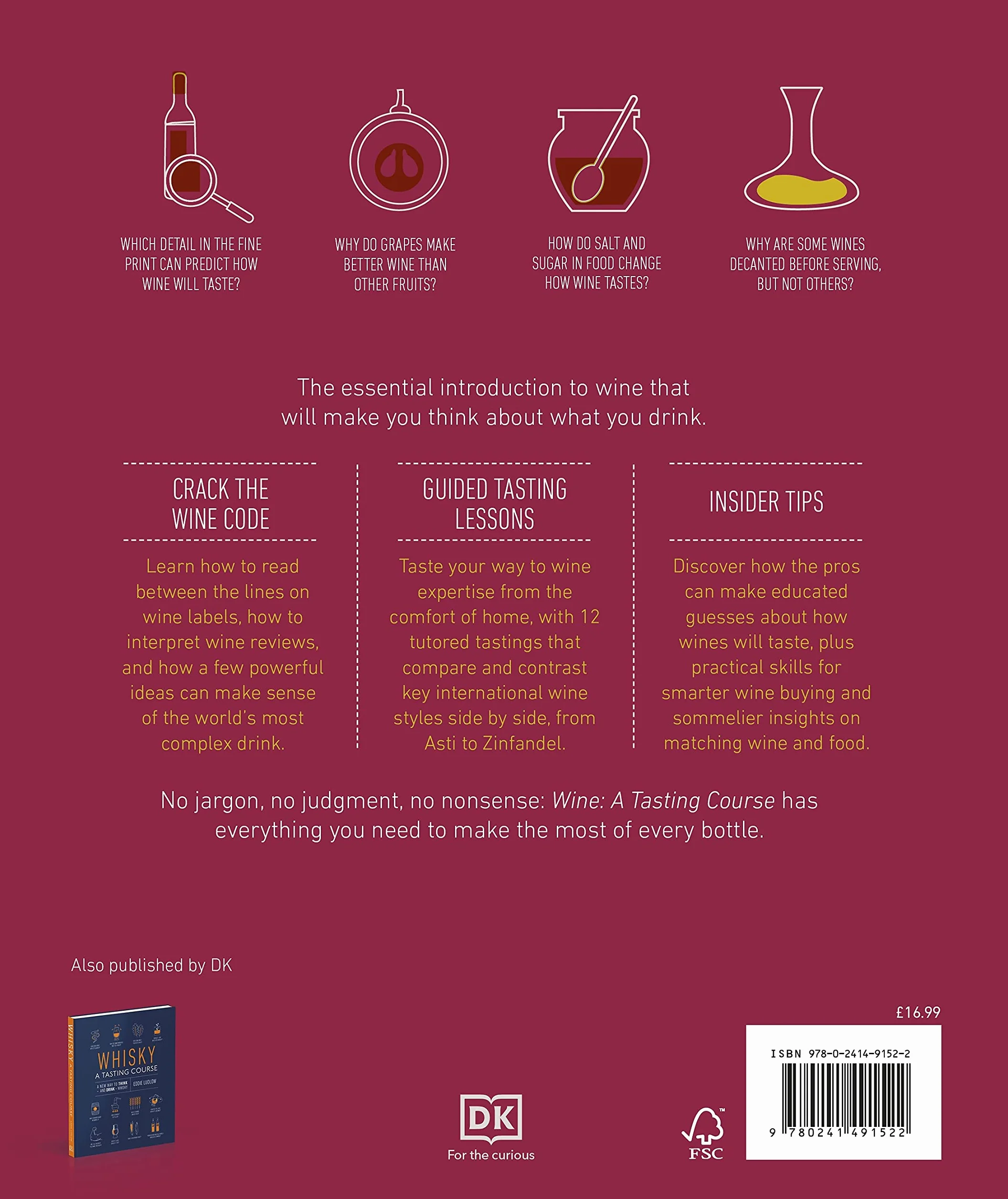 Wine A Tasting Course: From Grape to Glass