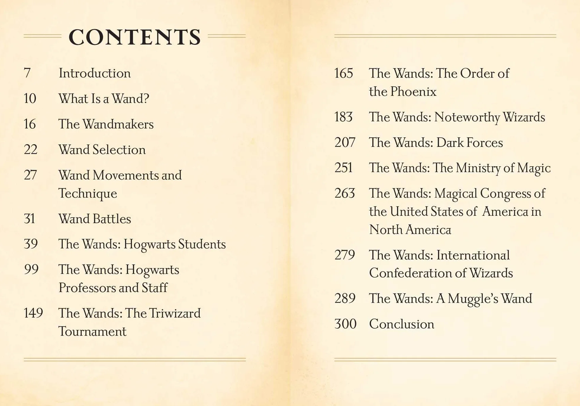 Harry Potter: The Mini Book of Wands