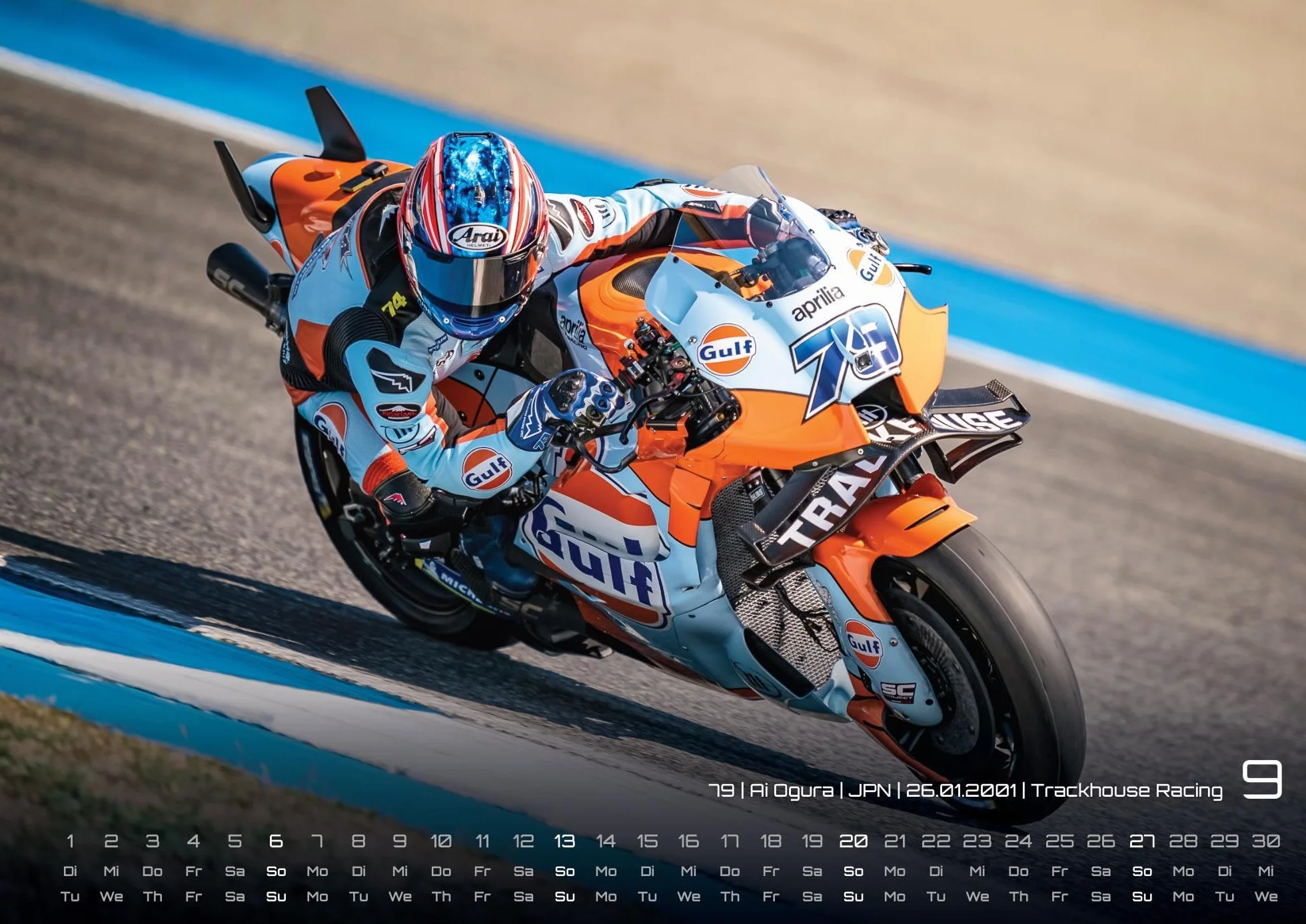 Motorrad Grand Prix 2026 - Kalender | MotoGP DIN A2: Der Wandkalender für alle Zweirad-Verrückten und Fans der MotoGP für das Jahr 2026 im extragroßen Format DIN A2 (ca. 60 x 42 cm)!