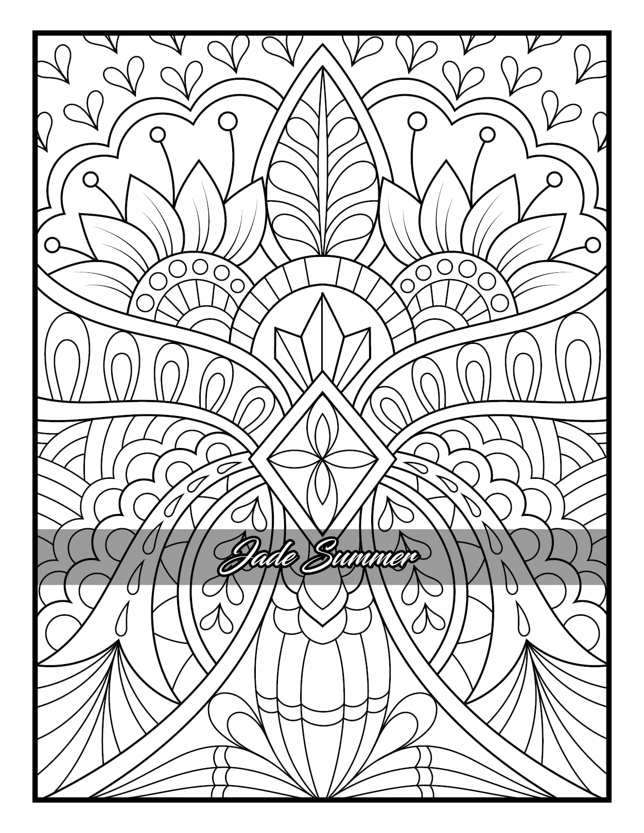 100 Amazing Patterns: An Adult Coloring Book with Fun, Easy, and Relaxing Coloring Pages