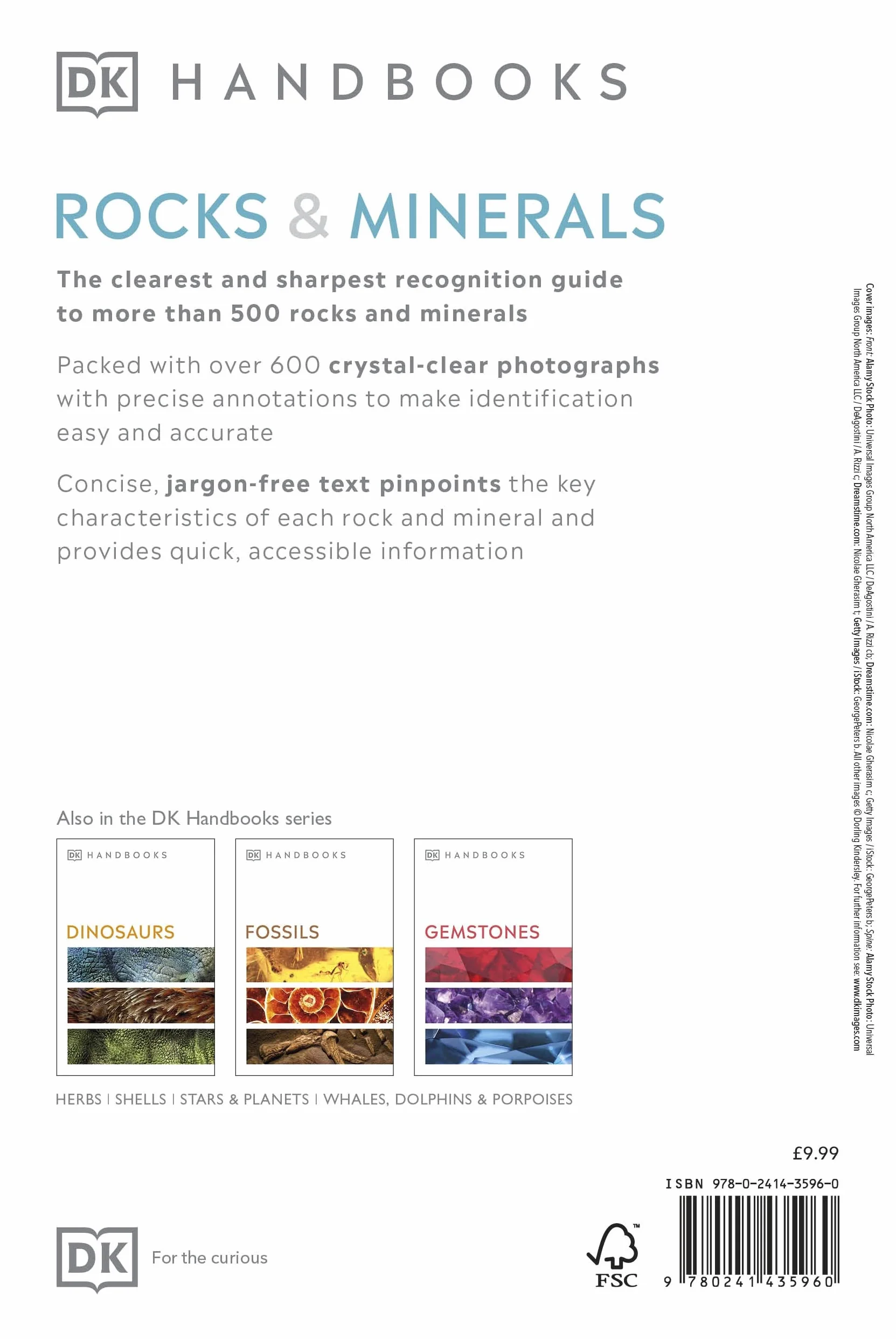 Rocks and Minerals (DK Handbooks)