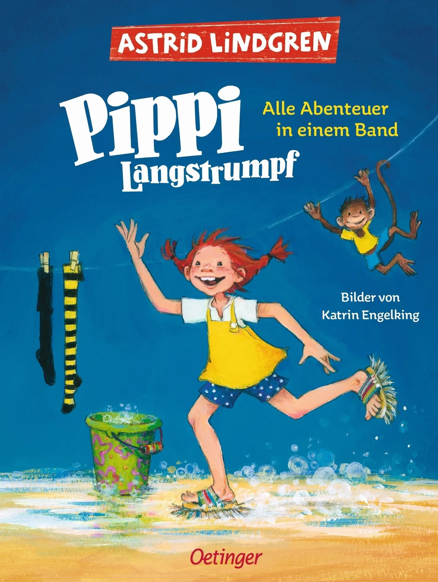 Pippi Langstrumpf. Alle Abenteuer in einem Band: Alle drei farbig illustrierten Pippi-Geschichten von Astrid Lindgren in einem Buch: 1-3