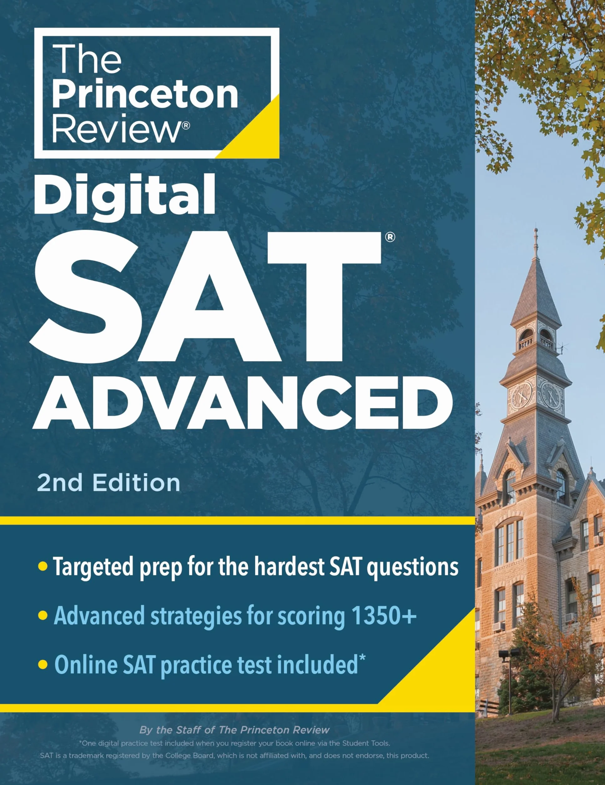 Princeton Review Digital SAT Advanced, 2nd Edition: Prep & Practice for the Hardest Question Types on the SAT