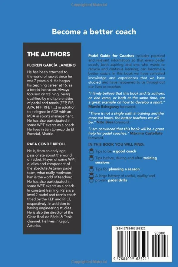 PADEL GUIDE FOR COACHES [color version]: Become a better coach