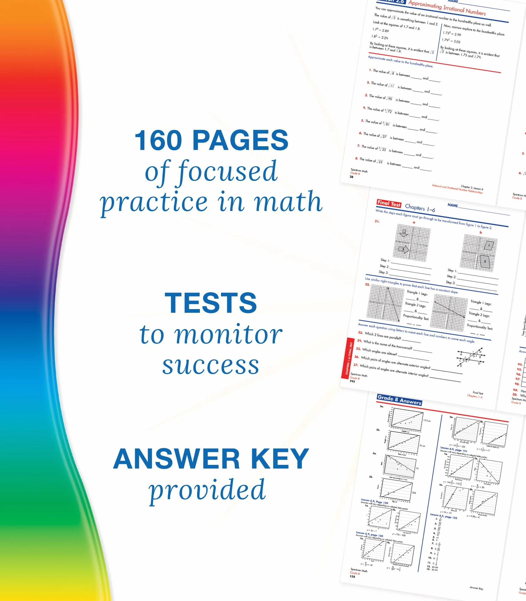 Spectrum Math Workbook, Grade 8: Volume 9