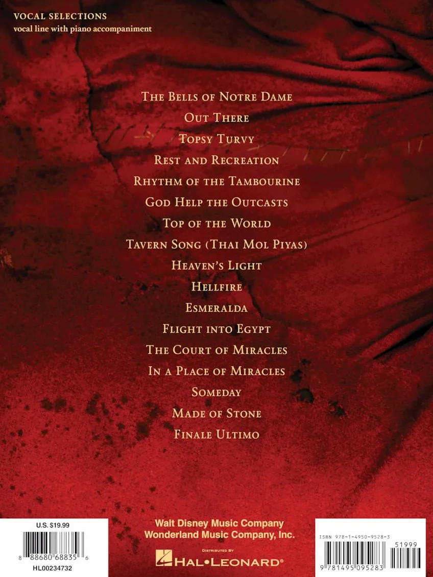 The Hunchback of Notre Dame: The Stage Musical: Vocal Selections