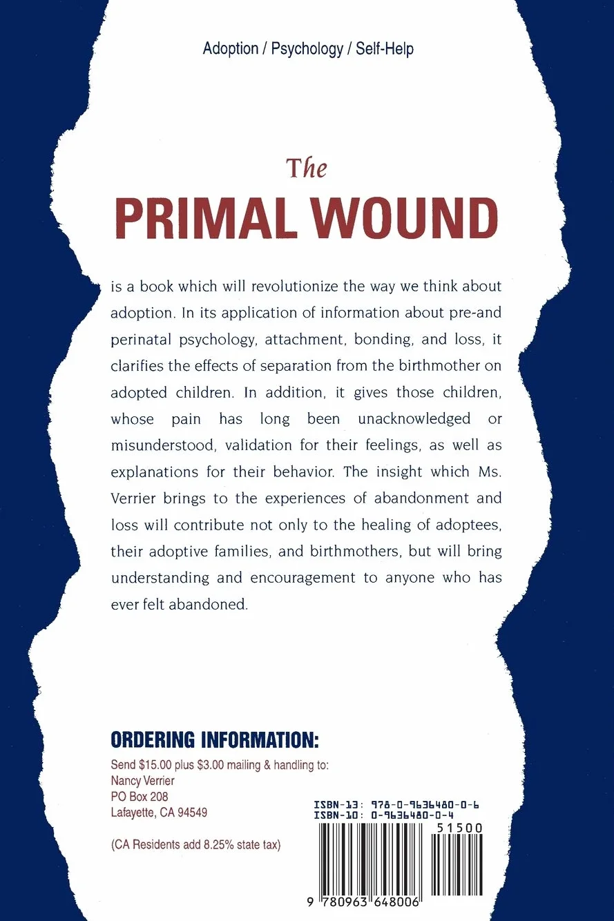 The Primal Wound: Understanding the Adopted Child