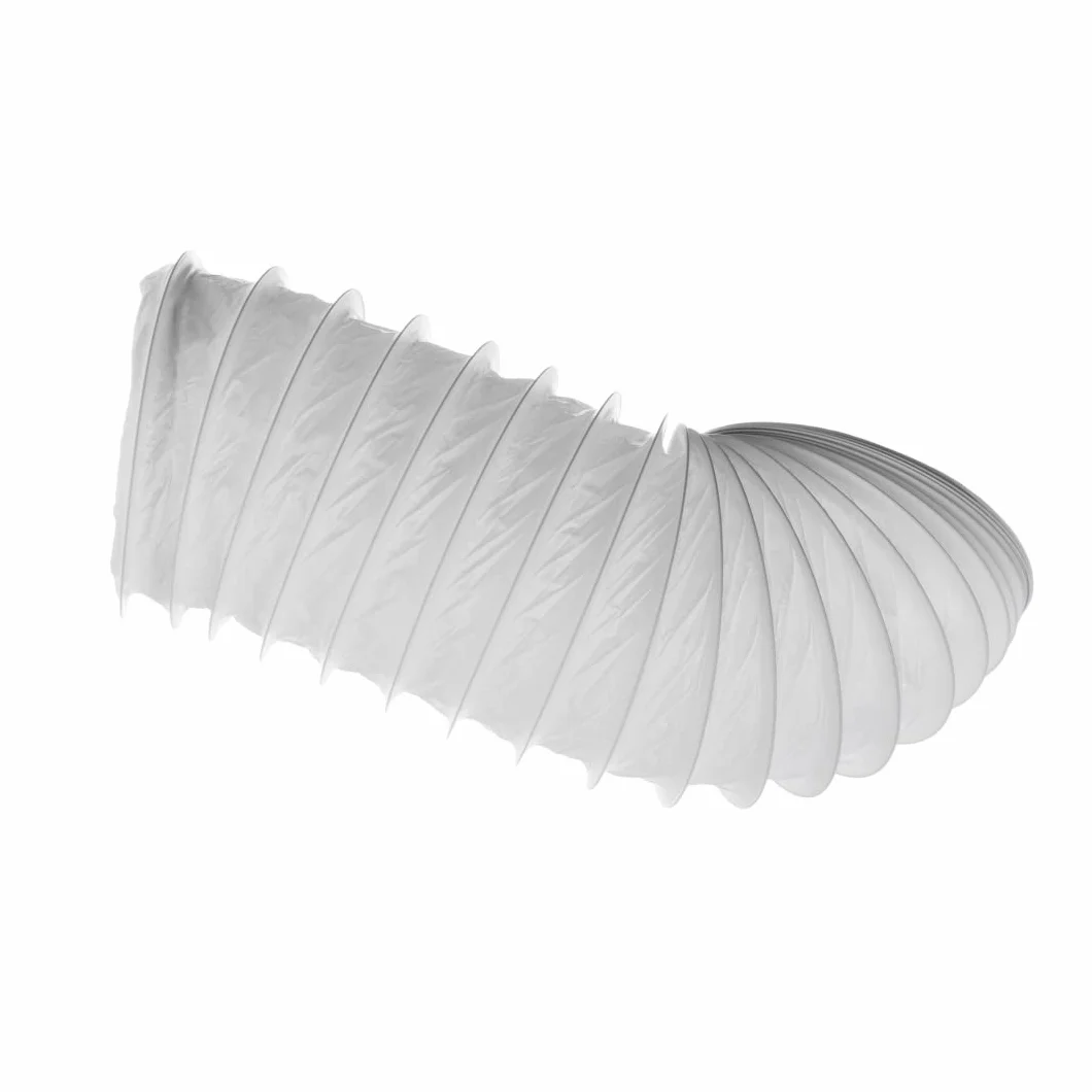 Ø 150 mm – 1 m wąż powietrza wylotowego PCW – wąż – wyciąg – powietrze wylotowe do klimatyzatorów, suszarek bębnowych, okapu kuchennego, akcesoria do suszarki