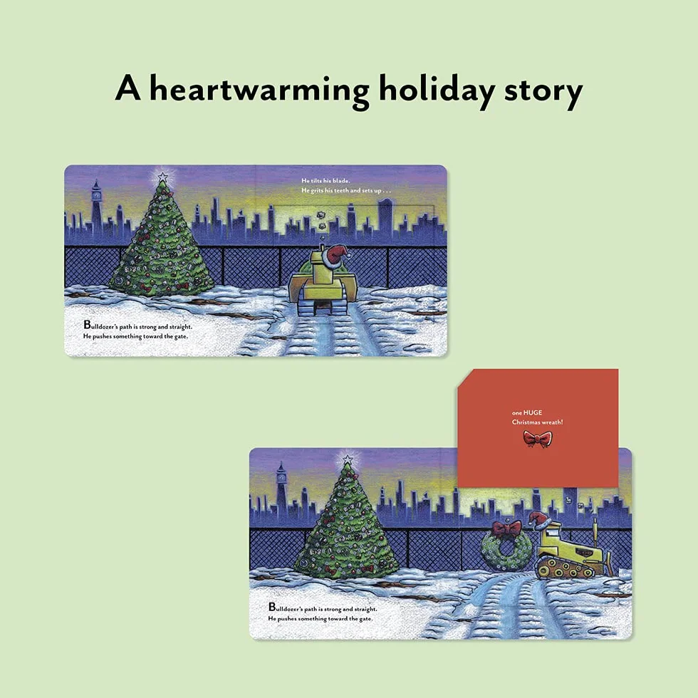 Construction Site: Merry and Bright: A Christmas Lift-the-Flap Book (Goodnight, Goodnight Construction Site)