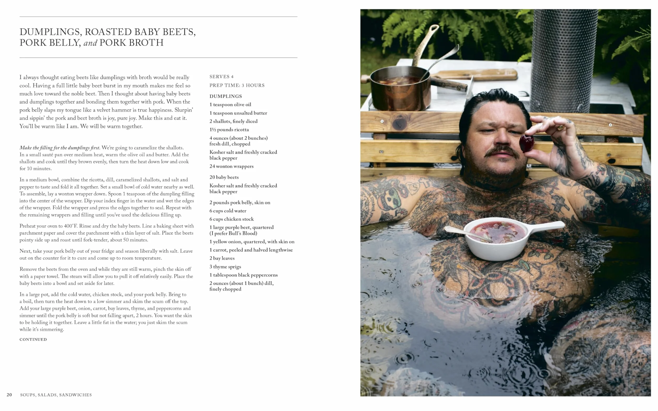 Matty Matheson: Soups, Salads, Sandwiches: A Cookbook
