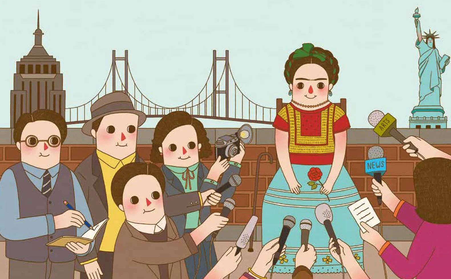 Frida Kahlo - Little People, BIG DREAMS. Mini (Deutsche Ausgabe): Pappbilderbuch mit abgerundeten Ecken für Kinder von 1 bis 3 Jahren