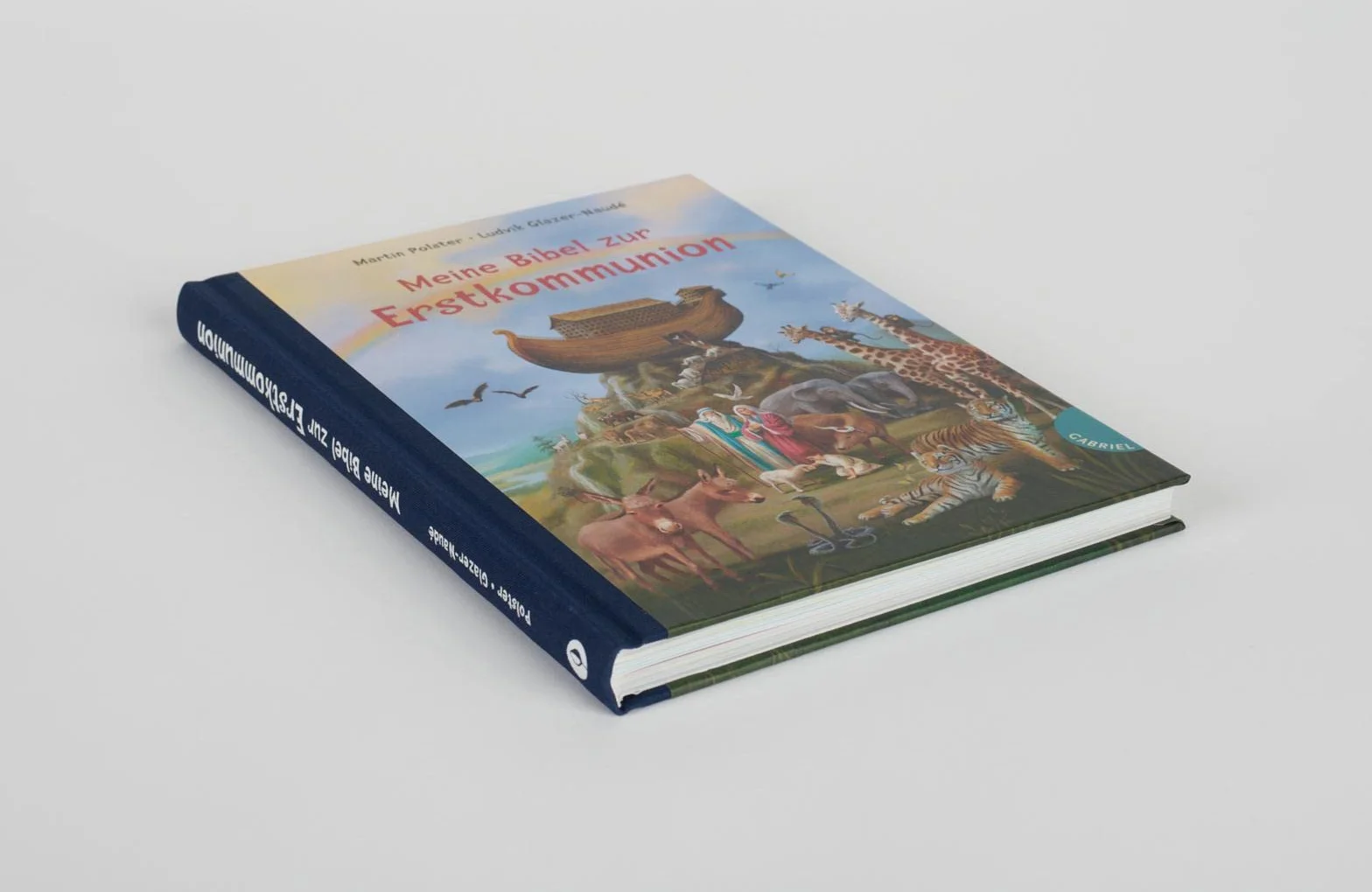 Meine Bibel zur Erstkommunion: Hochwertig illustrierte Kinderbibel als Geschenk für Mädchen und Jungen