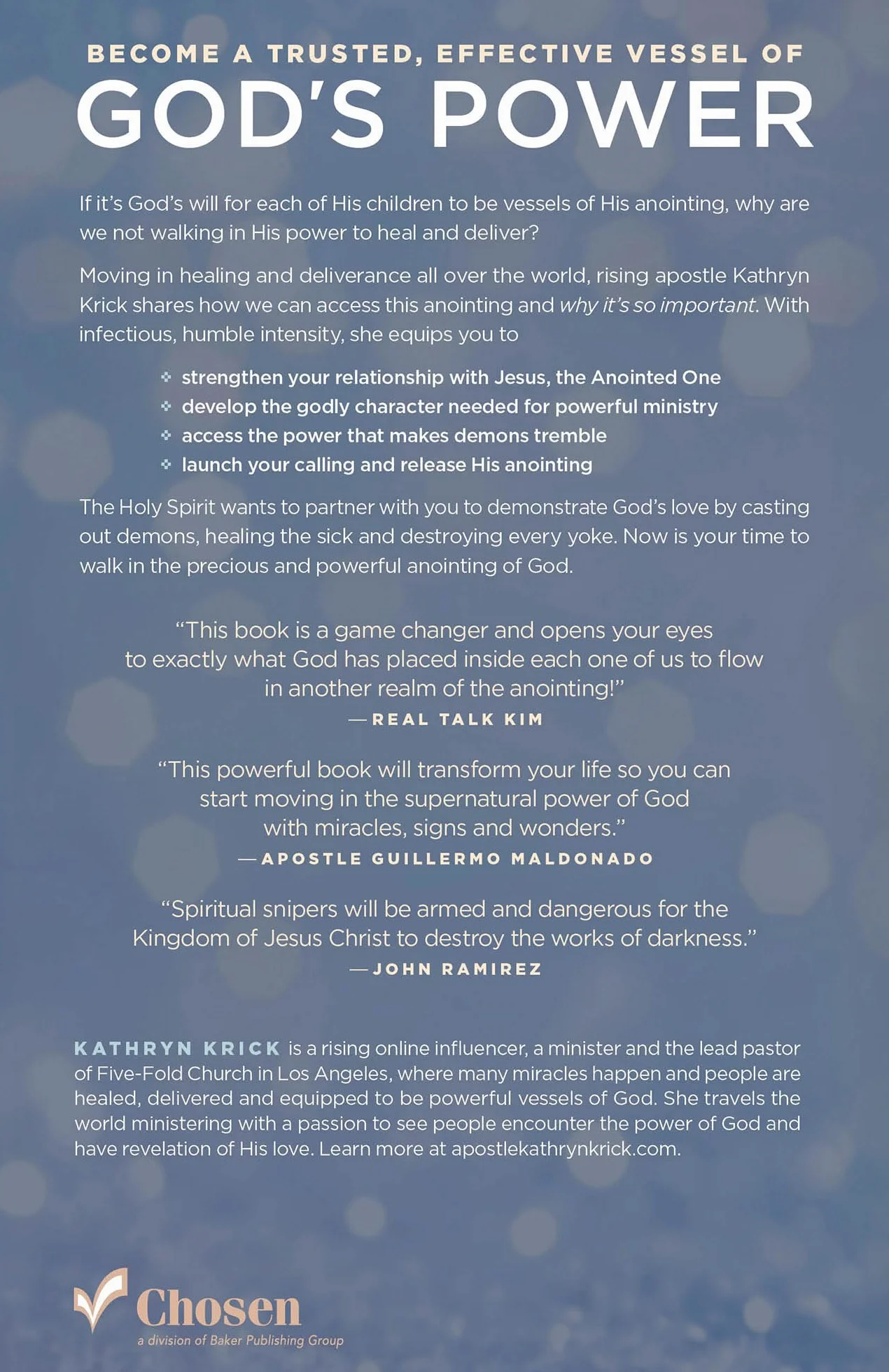 The Secret of the Anointing: Accessing the Power of God to Walk in Miracles