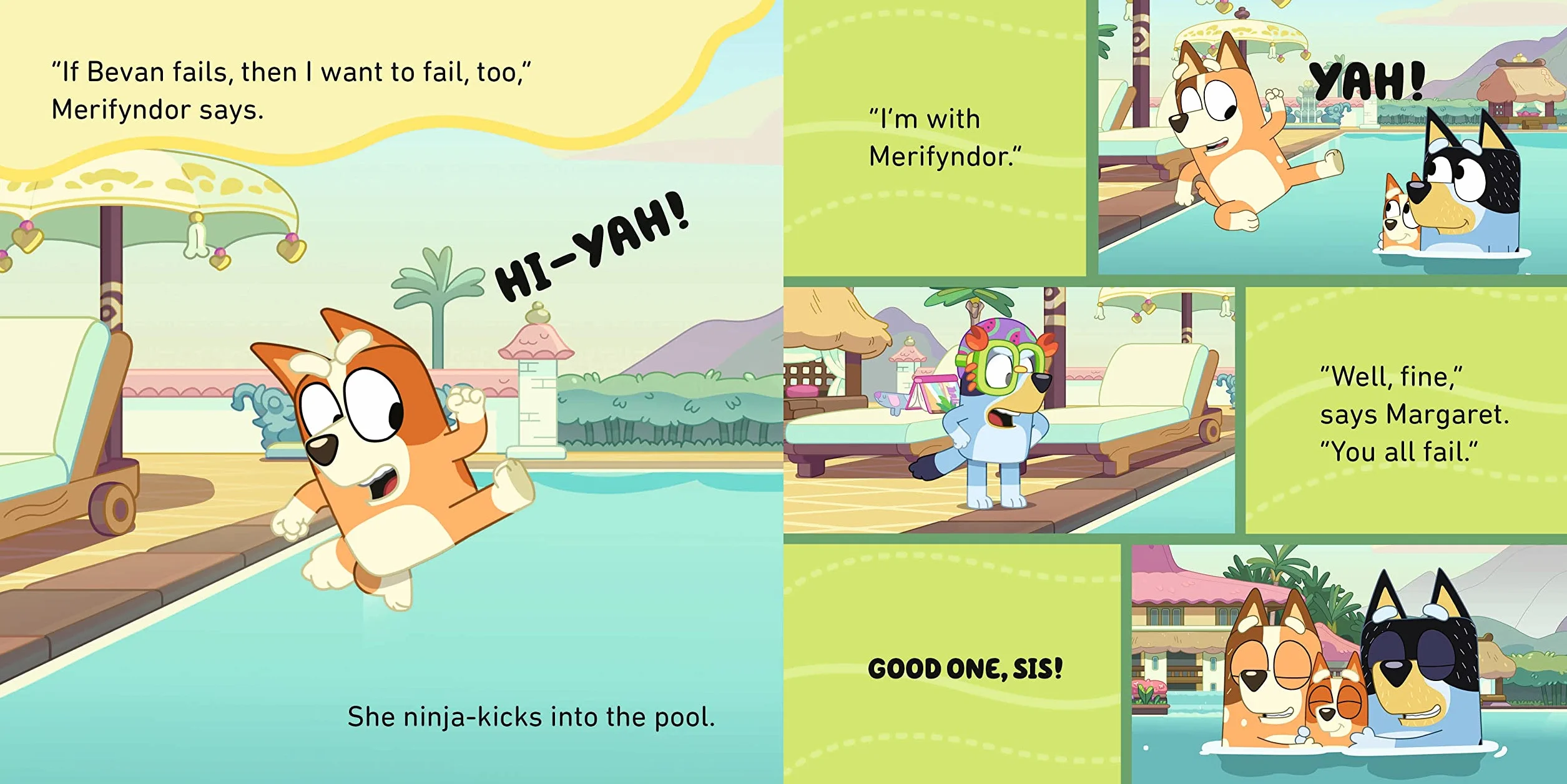 Bluey Swim School