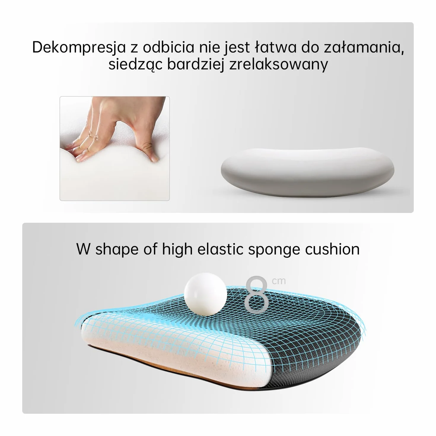 SIHOO Ergonomiczne krzesło biurowe,komputerowe z regulowanym podparciem lędźwiowym i zagłówkiem, oddychające siatkowe krzesło do gier z wygodną grubą poduszką i regulowanymi podłokietnikami (czarne)
