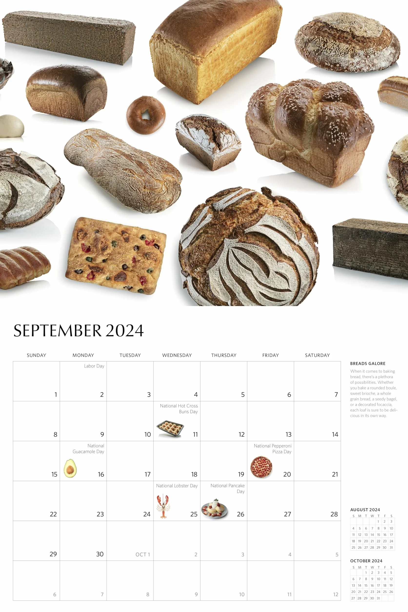 Modernist Bread at Home 2025 Calendar