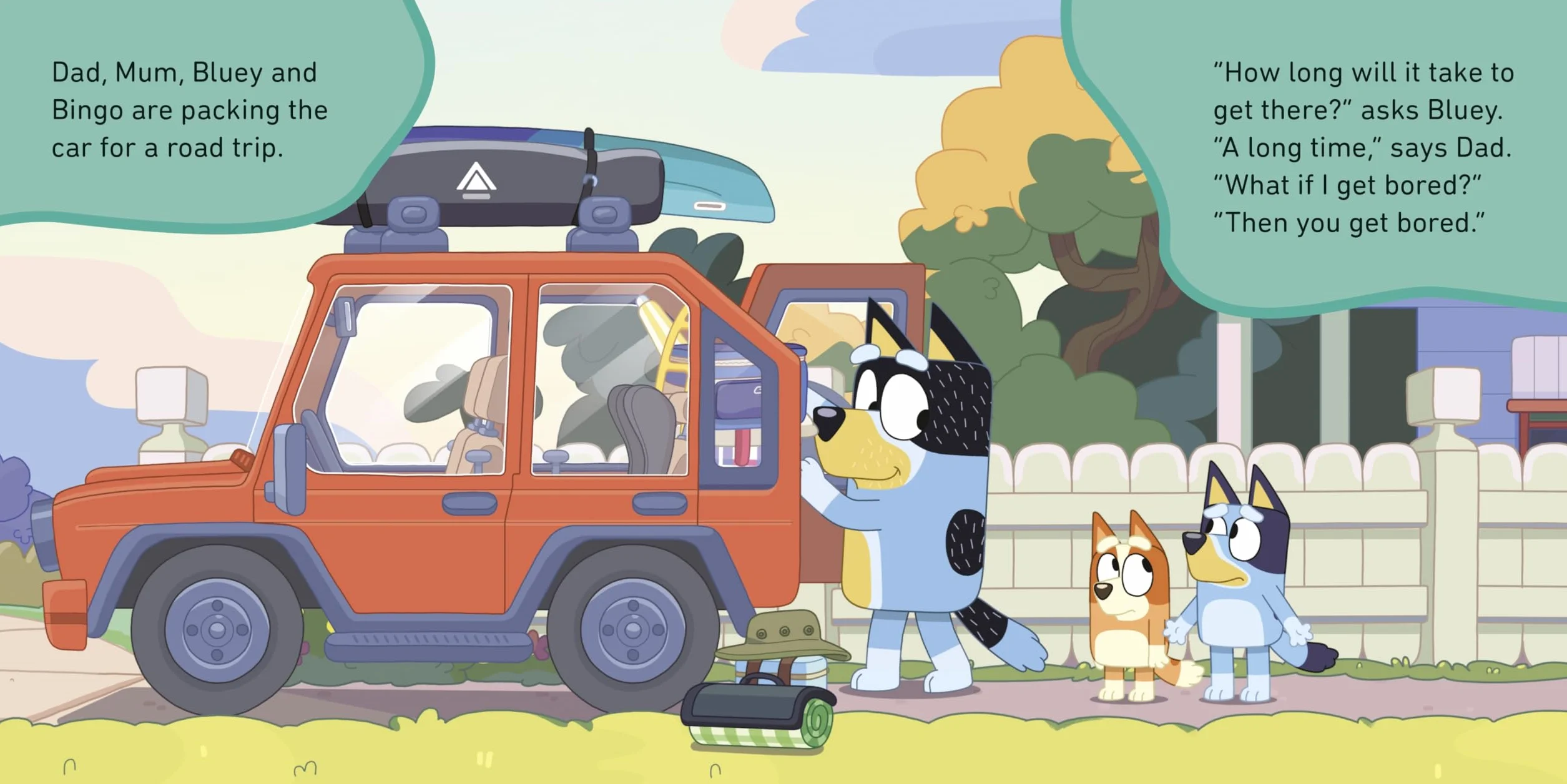 Bluey: Road Trip
