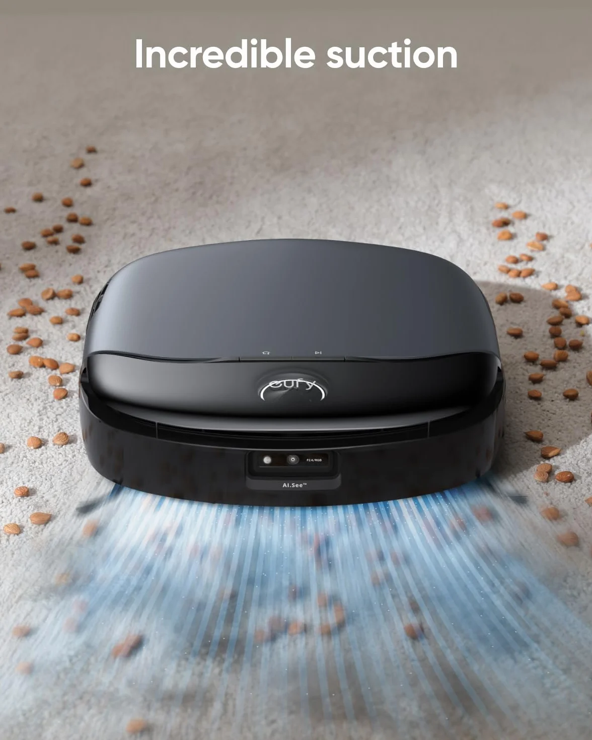 eufy Omni S1 robot odkurzający stacja all-in-one inteligentne omijanie przeszkód mop Wi-Fi Alexa głębokie czyszczenie