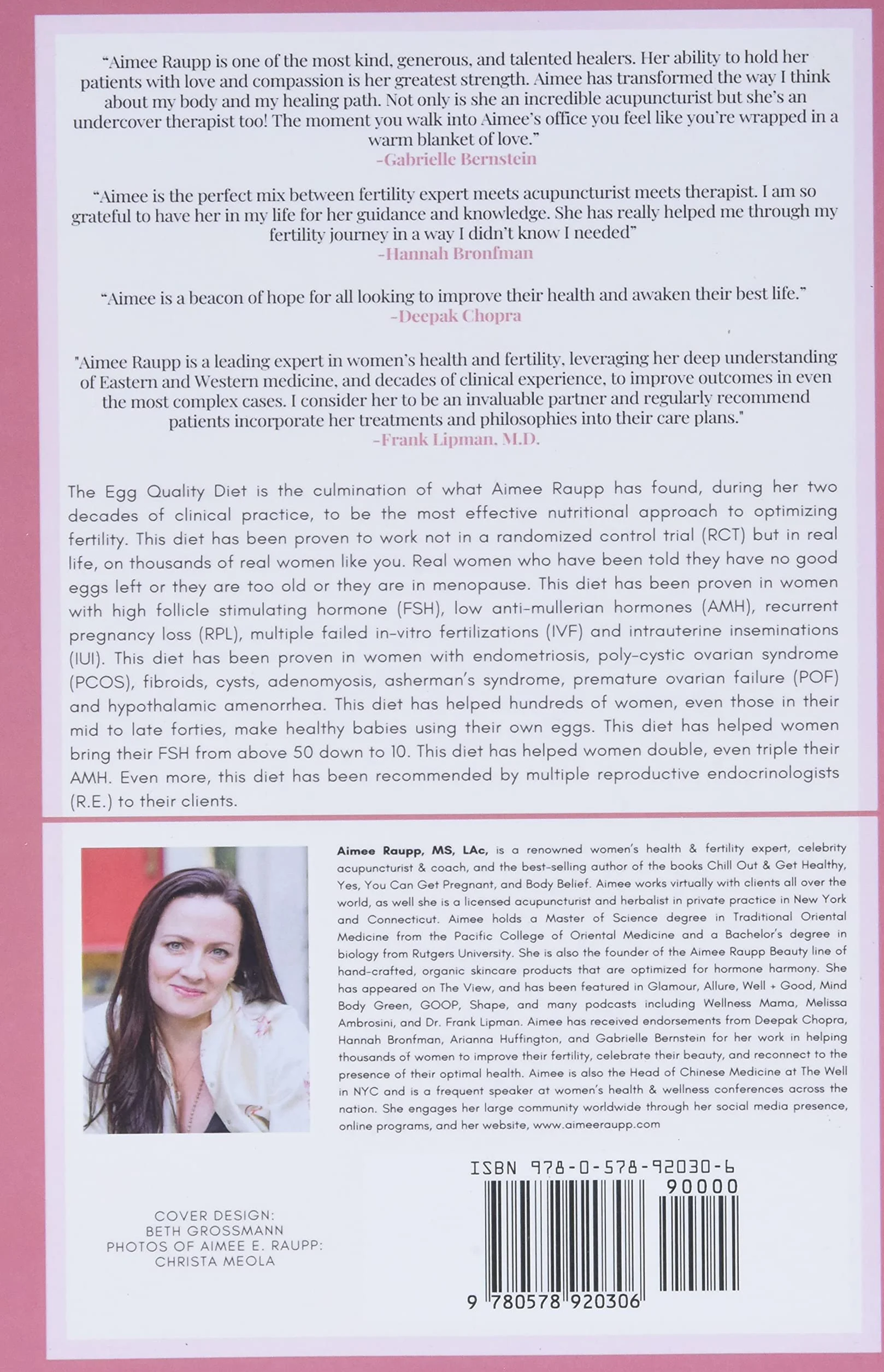 The Egg Quality Diet: A clinically proven 100-day fertility diet to balance hormones, reduce inflammation, improve egg quality & optimize your ability to get & stay pregnant