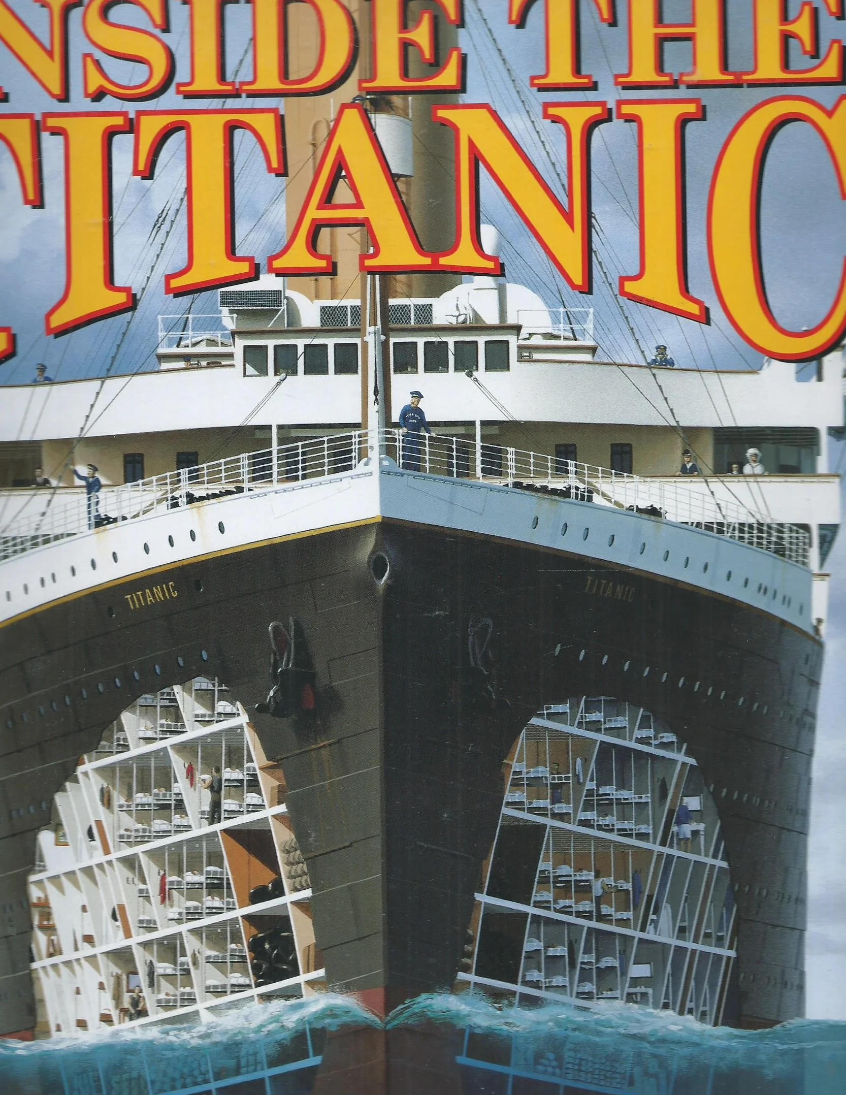 Inside the Titanic Giant Cutaway Book