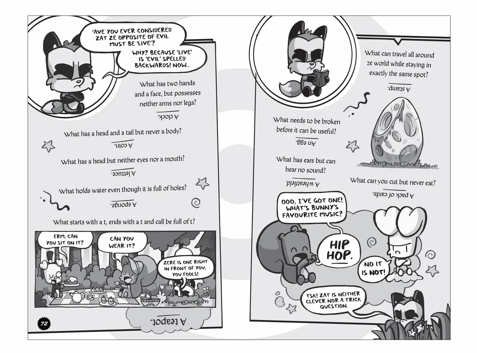 Bunny vs Monkey: The Gigantic Joke Fight! (Phoenix Comic Book by Jamie Smart)