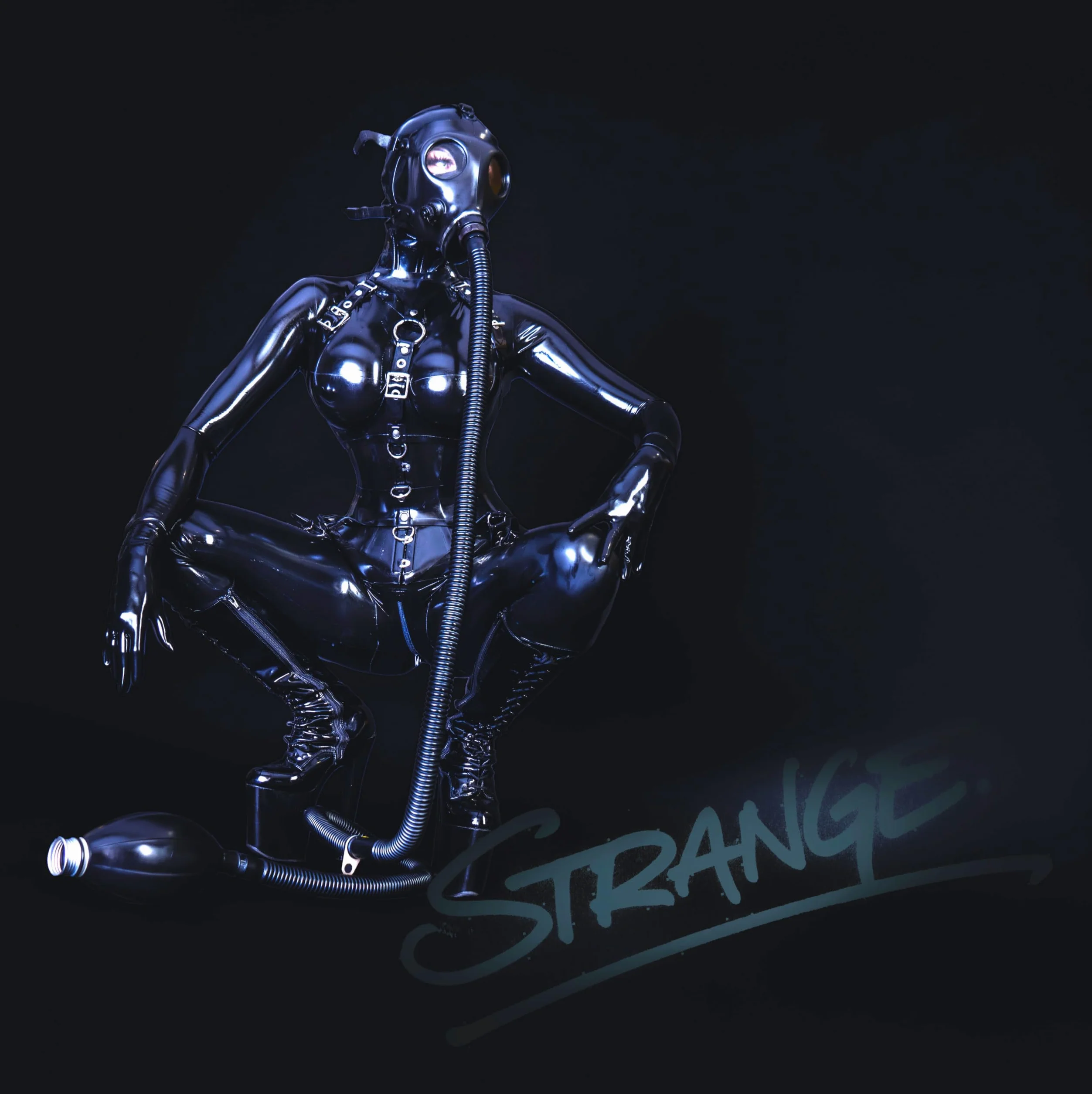 STRANGE: Latex / Heavy Rubber / Fetish Photography but strange - a MARQUIS Hardcover
