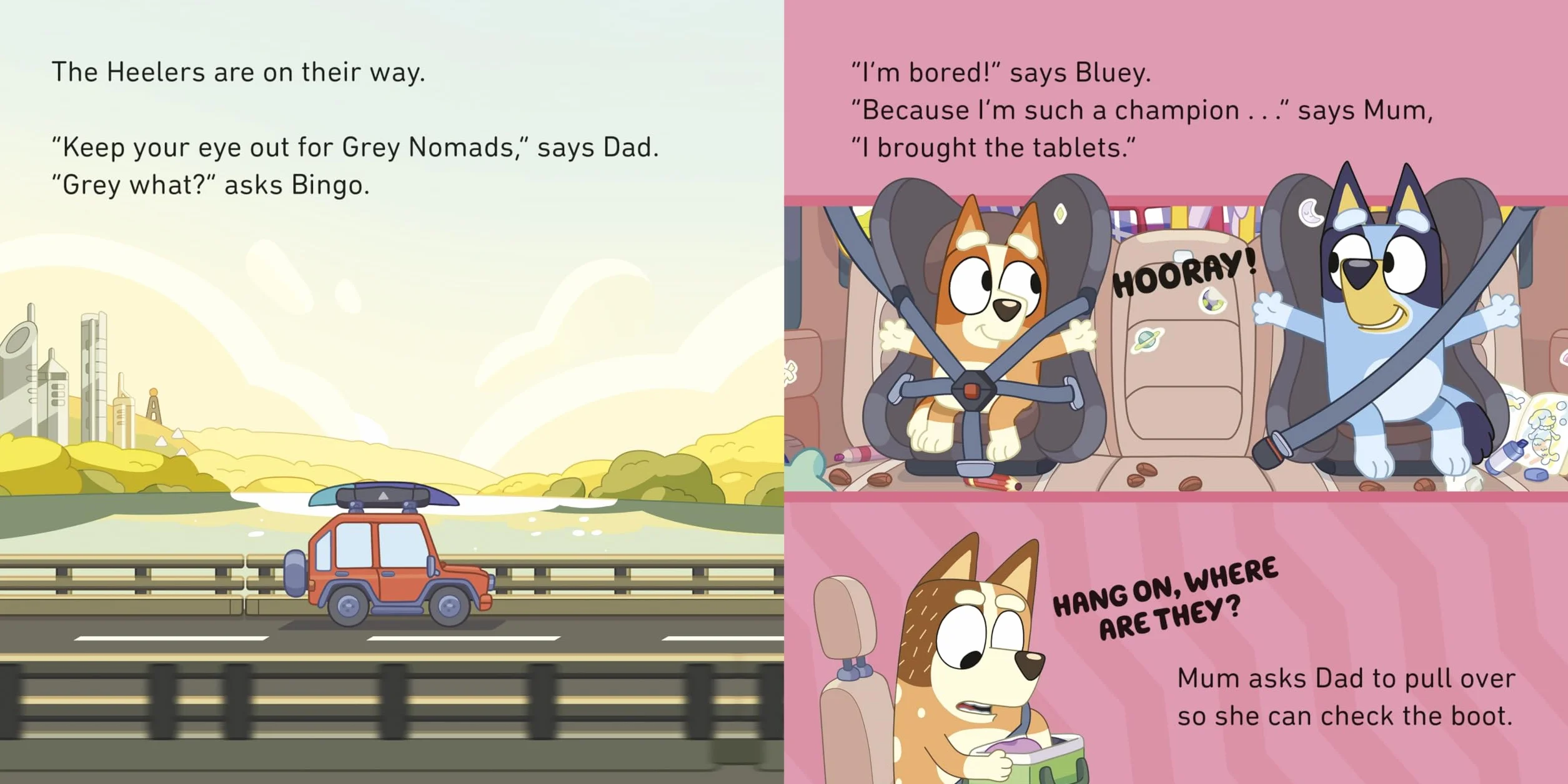 Bluey: Road Trip