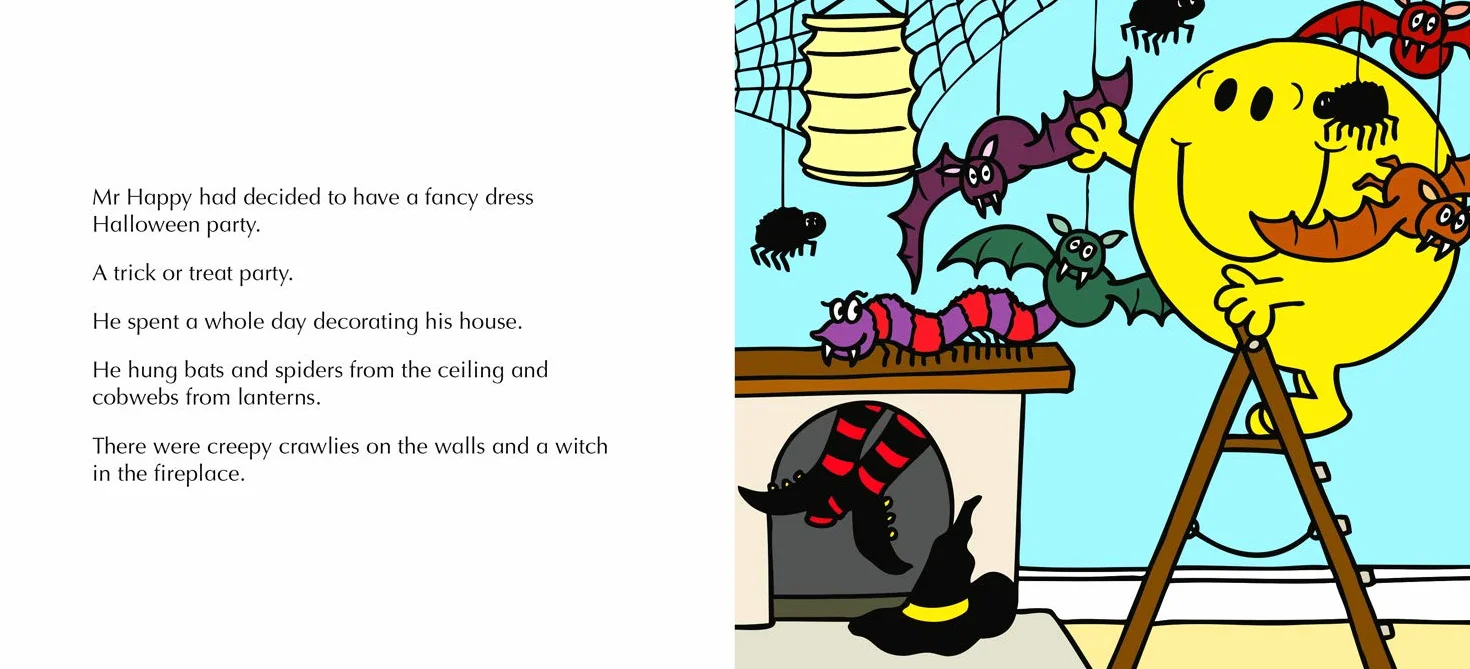 Mr. Men Little Miss Halloween Party Children's Gift